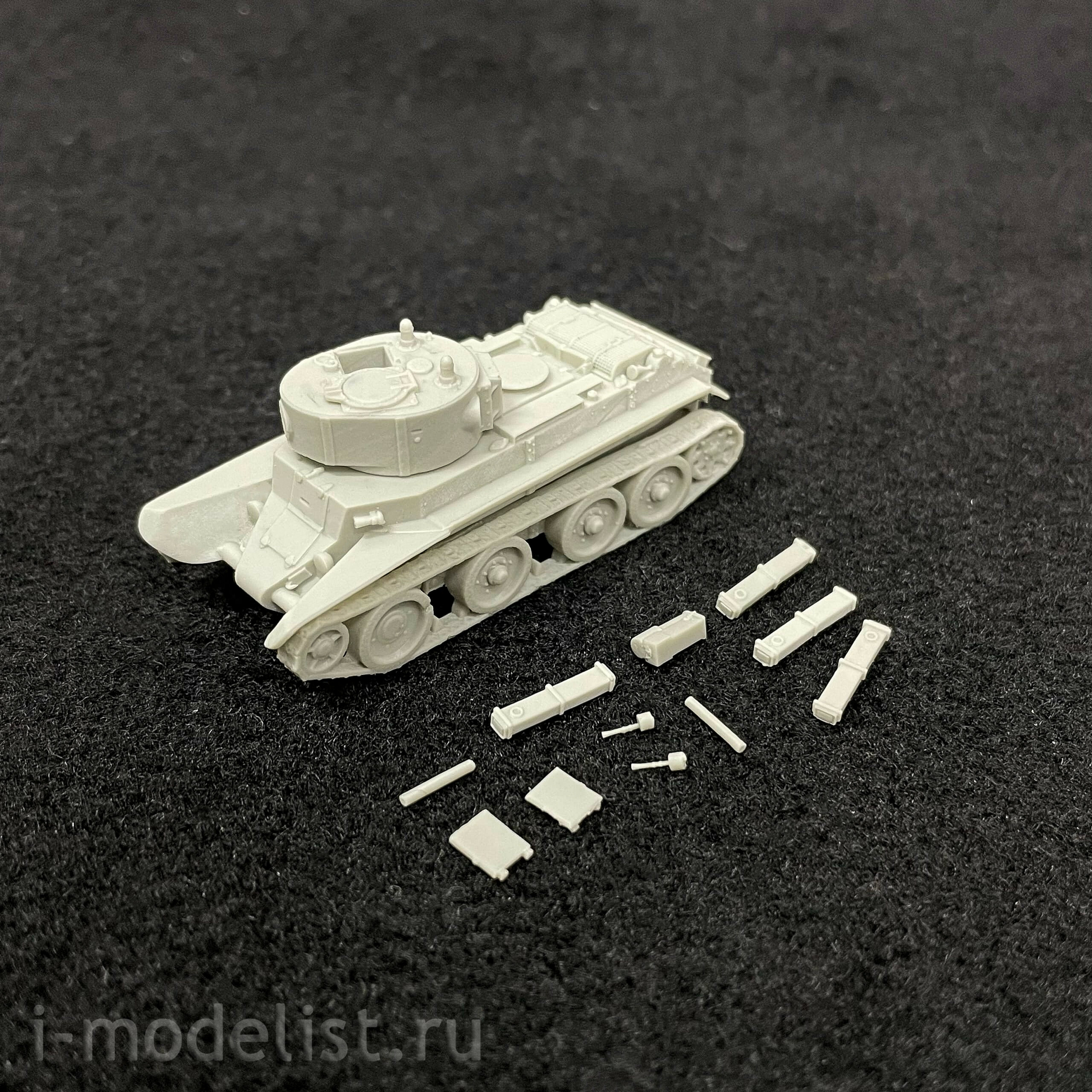 100164 Zebrano 1/100 Советский лёгкий танк БТ-7А
