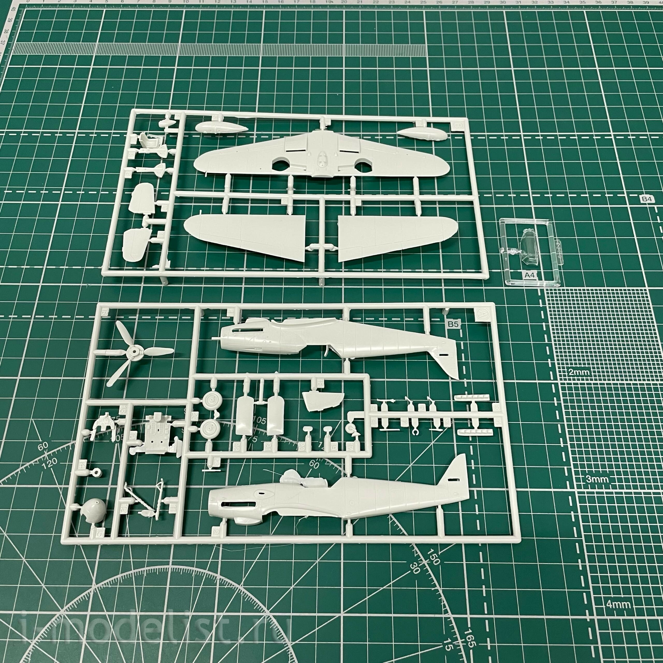 04160 Revell 1/72 Немецкий истребитель Messerschmitt Bf.109