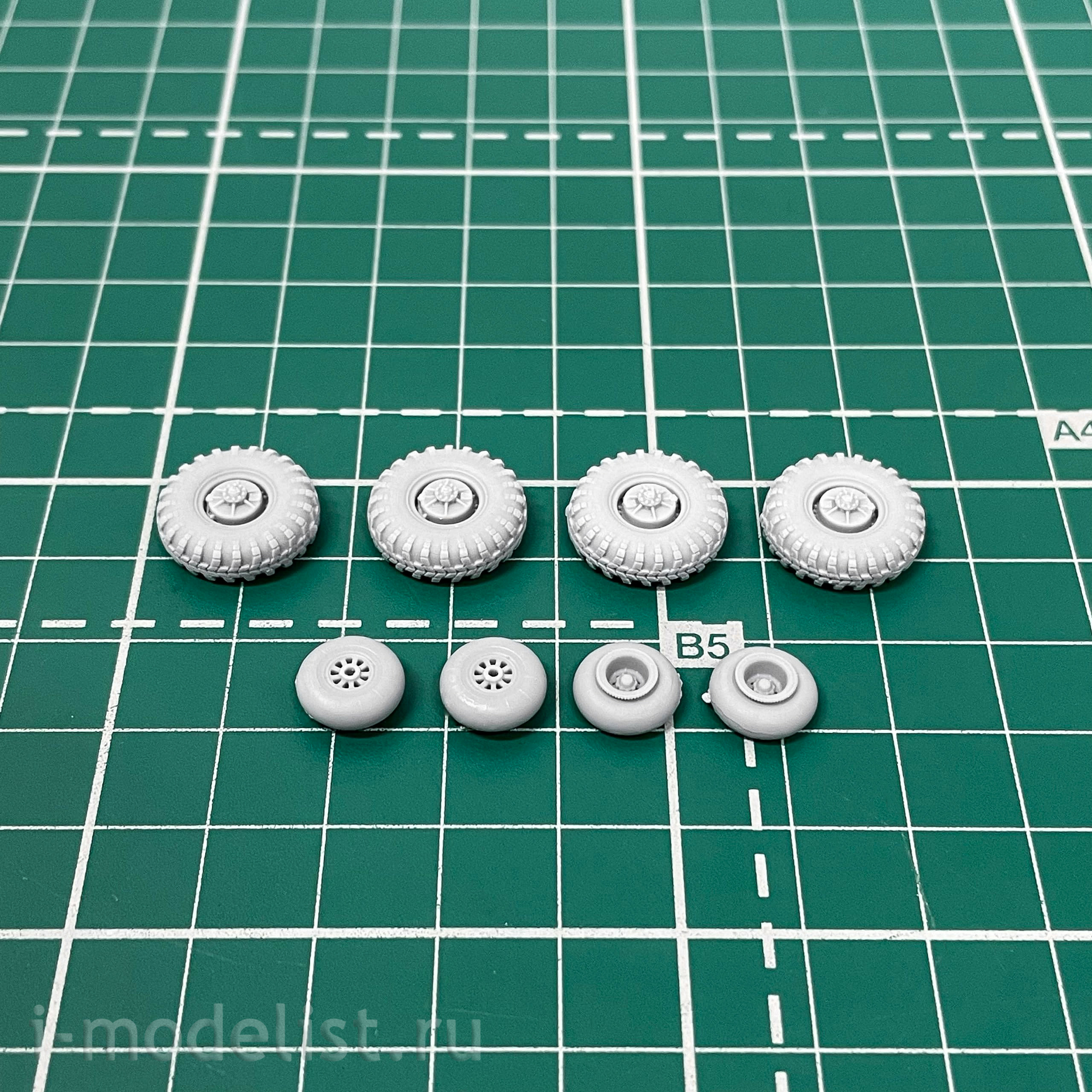 f72172 SG Modelling 1/72 Комплект колёс для БРДМ-2 (KИ-80)