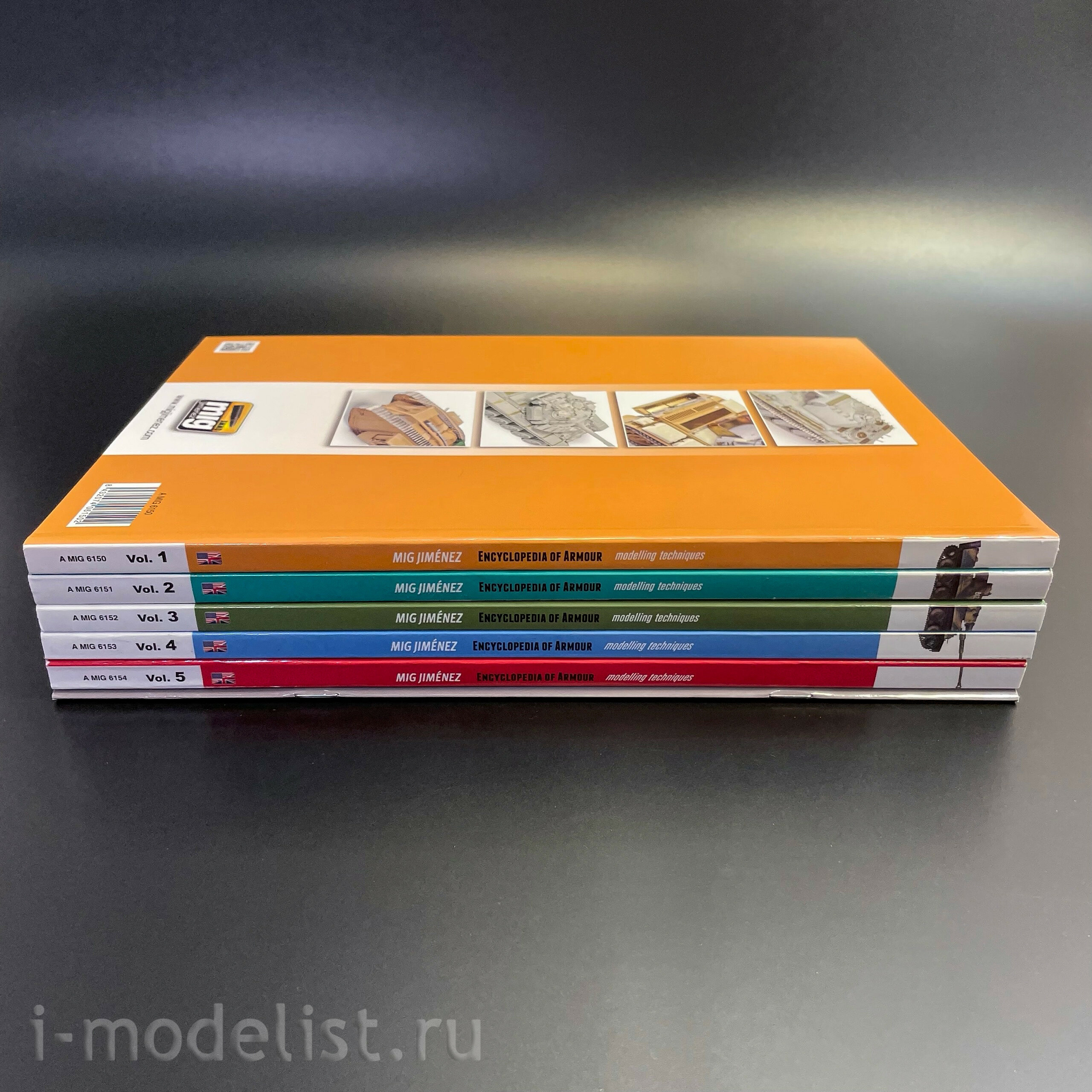 AMIG6189 Ammo Mig Полное собрание энциклопедии моделирования бронетехники (5 книг + буклет)