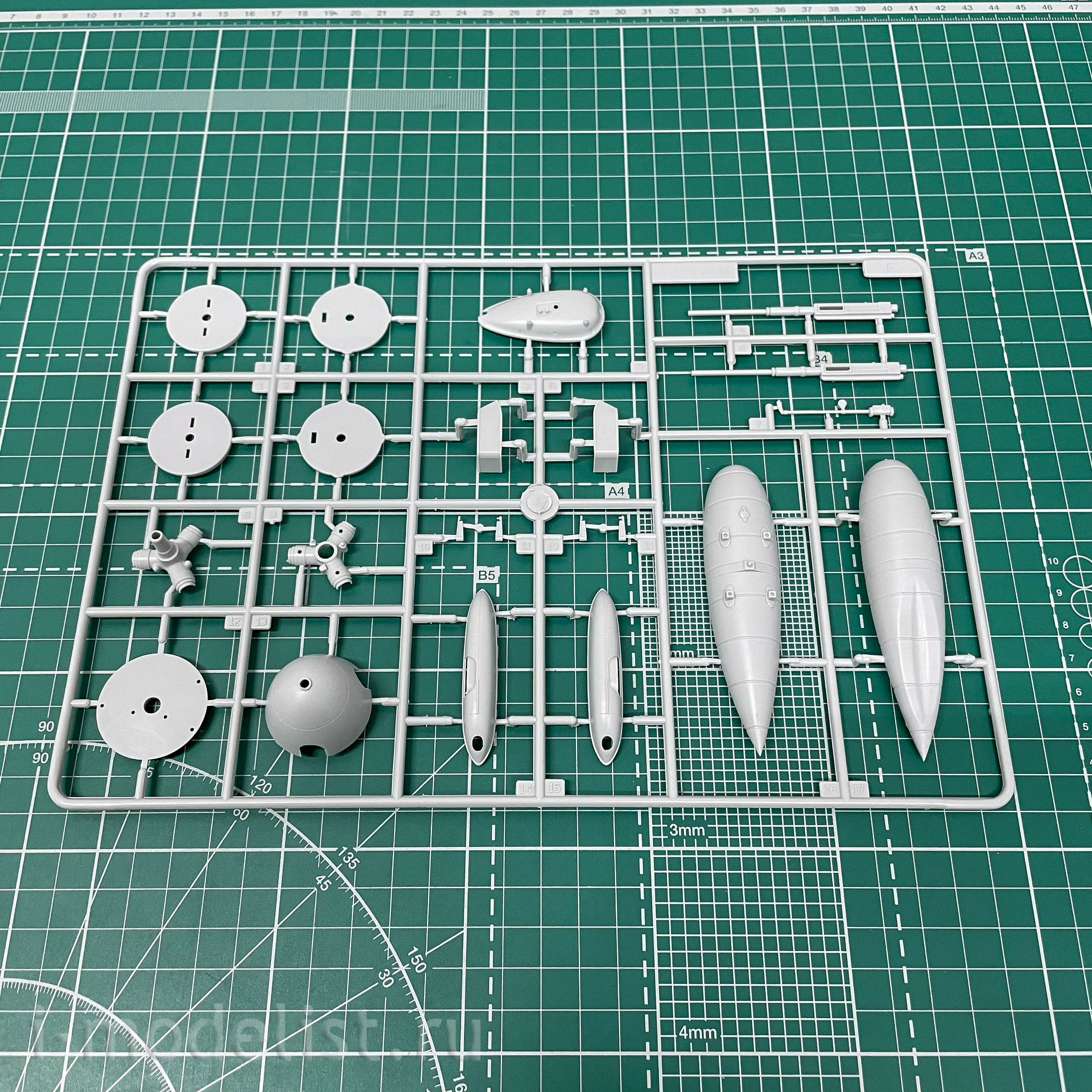 02408 Трубач 1/24 Самолет Messerschmitt Bf109 G-6 поздняя версия