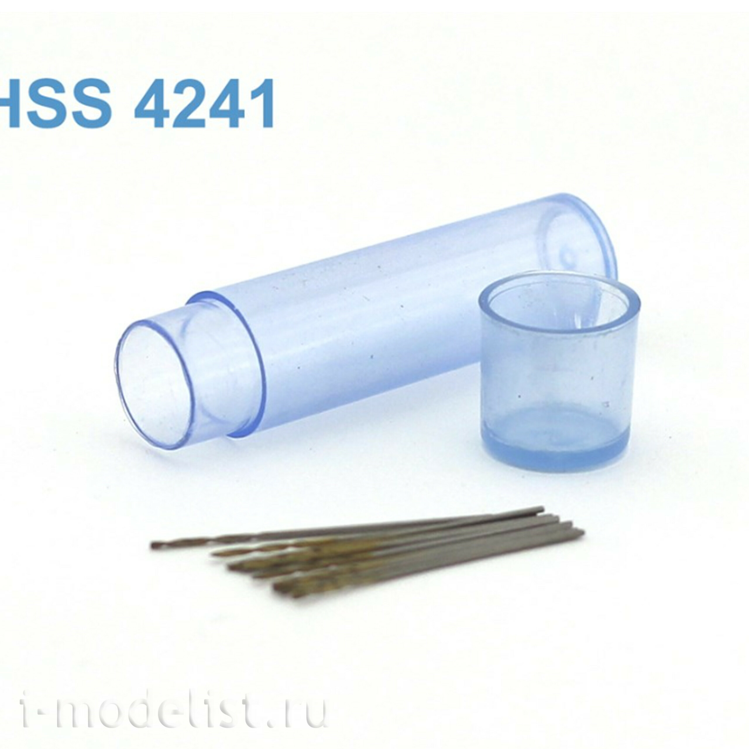 42256 JAS Мини-сверло HSS 4241 титановое покрытие d 0,35 мм 10 шт.