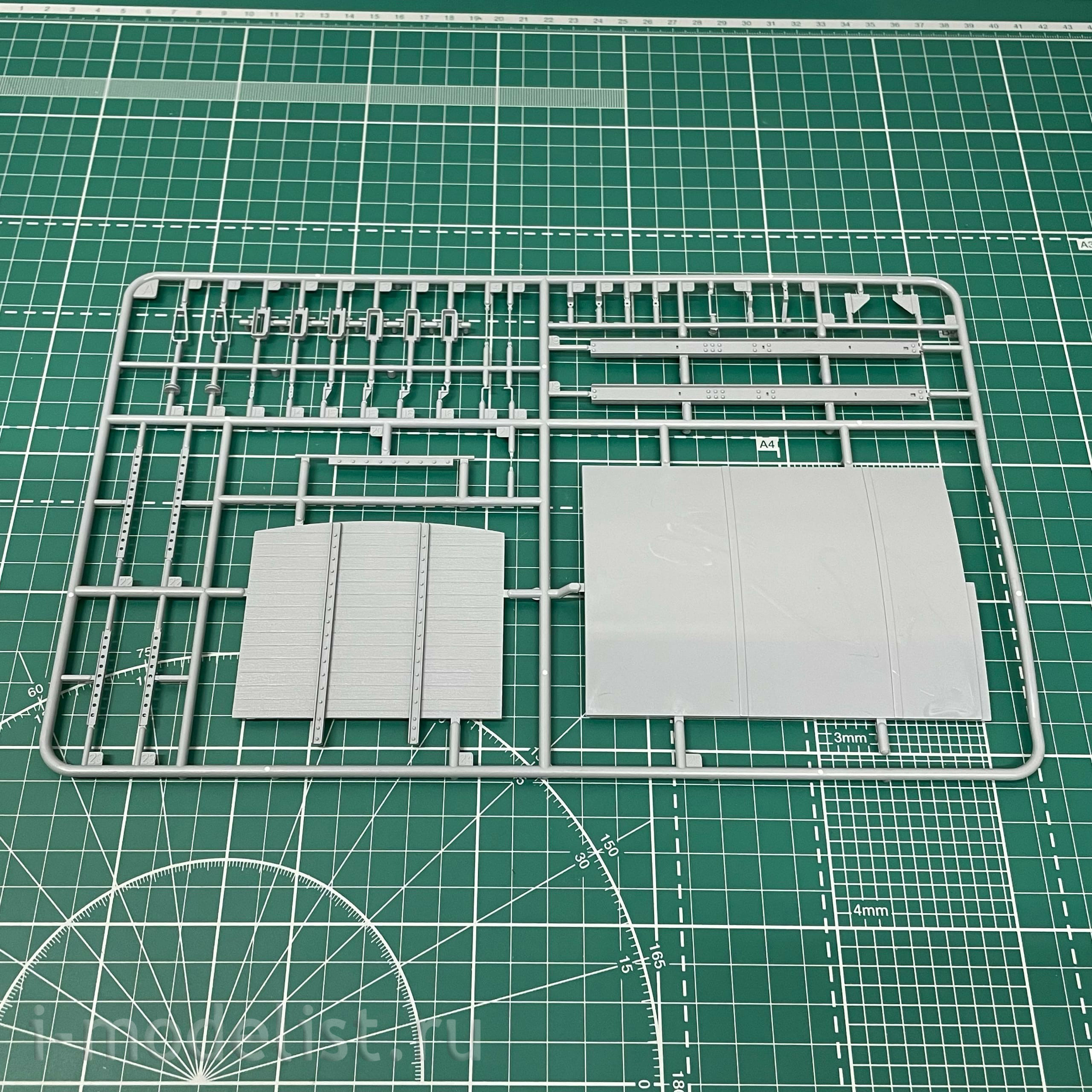 35A01-RCSP Sabre Model 1/35 Немецкий железнодорожный крытый вагон G10 (6 в 1)	