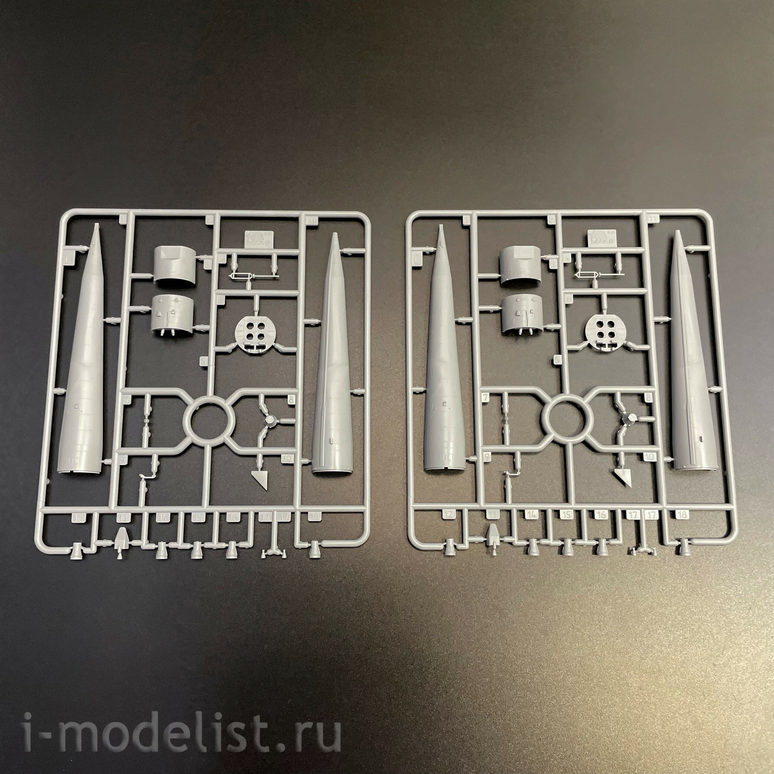 7500 Звезда 1/144 Ракета-носитель «Союз-2» с транспортным пилотируемым кораблем «Союз-МС» и транспортным грузовым кораблем «Прогресс»