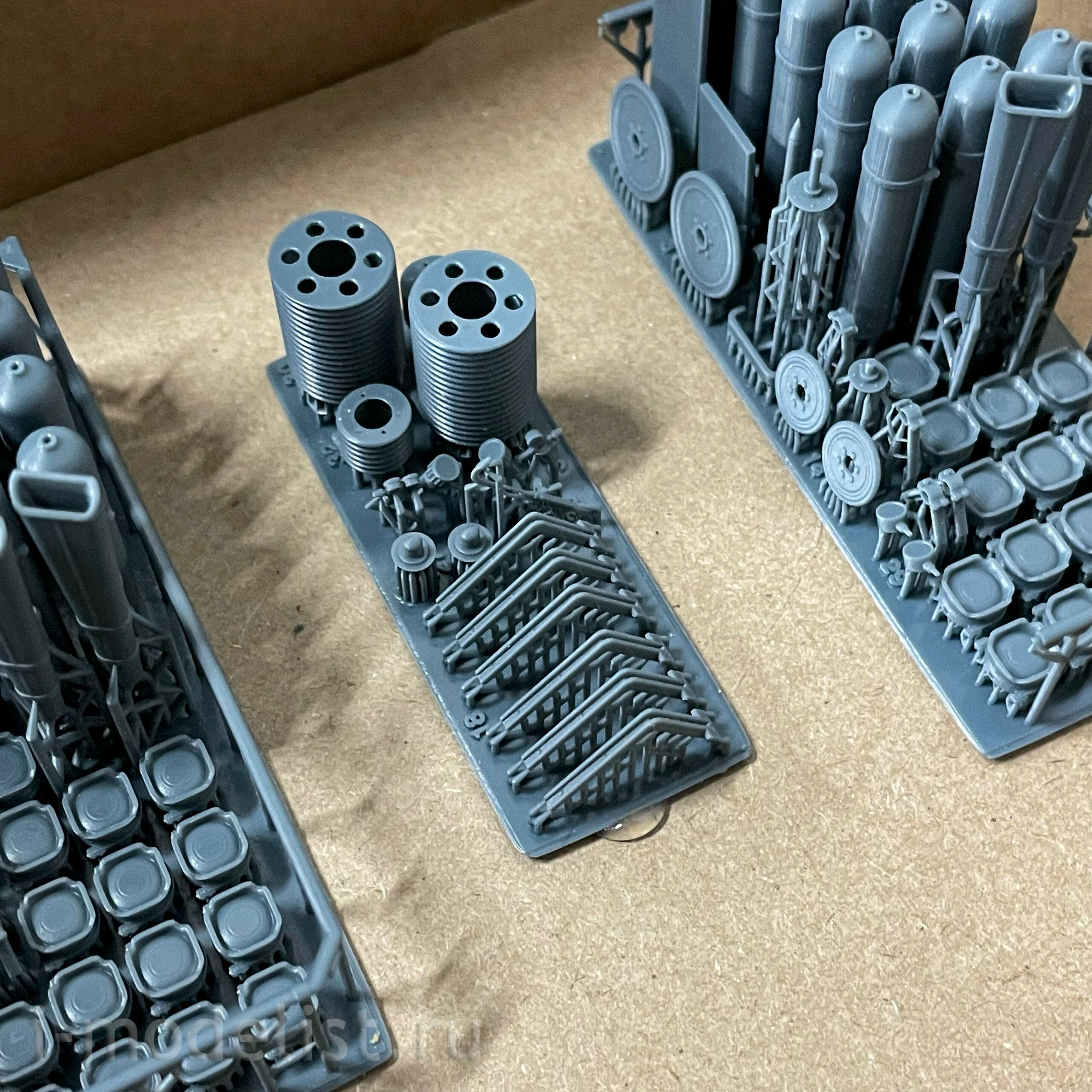 ММ43014 Моя модель 1/43 АУ-21 Автомобиль углекислотного тушения на базе грузовика тип-130