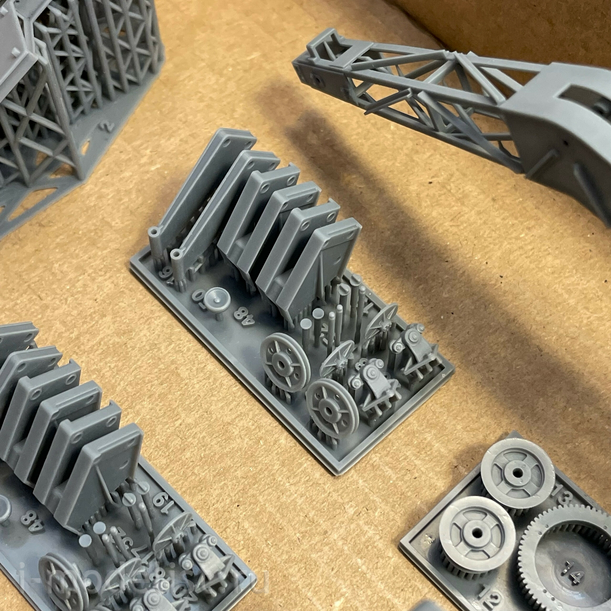 ММ43013 Моя модель 1/43 Конверсионный набор автокран К-46 на базе грузовика - 130