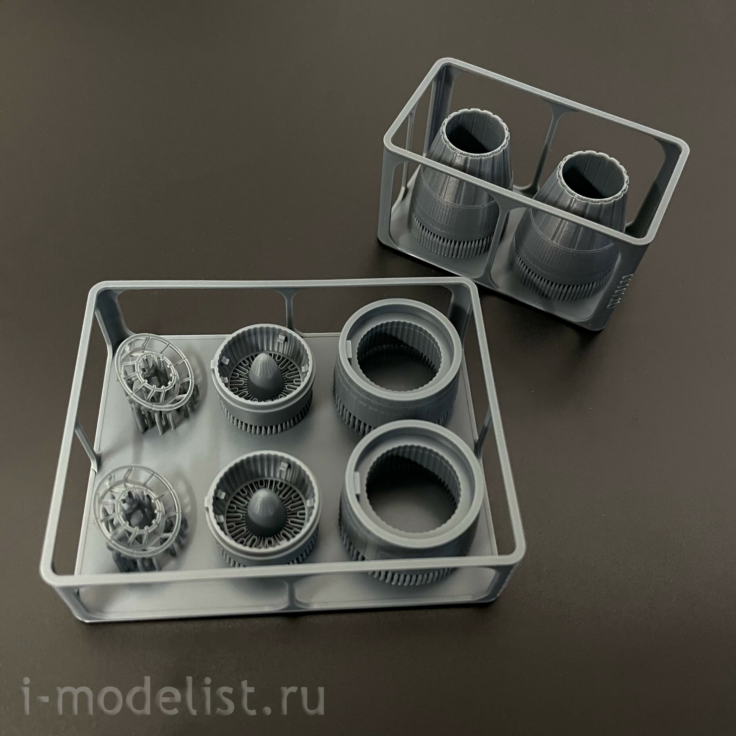 QT48169 Quinta Studio 1/48 Сопла для включенных двигателей для Суххой-30СМ (Звезда) (работающие двигатели)