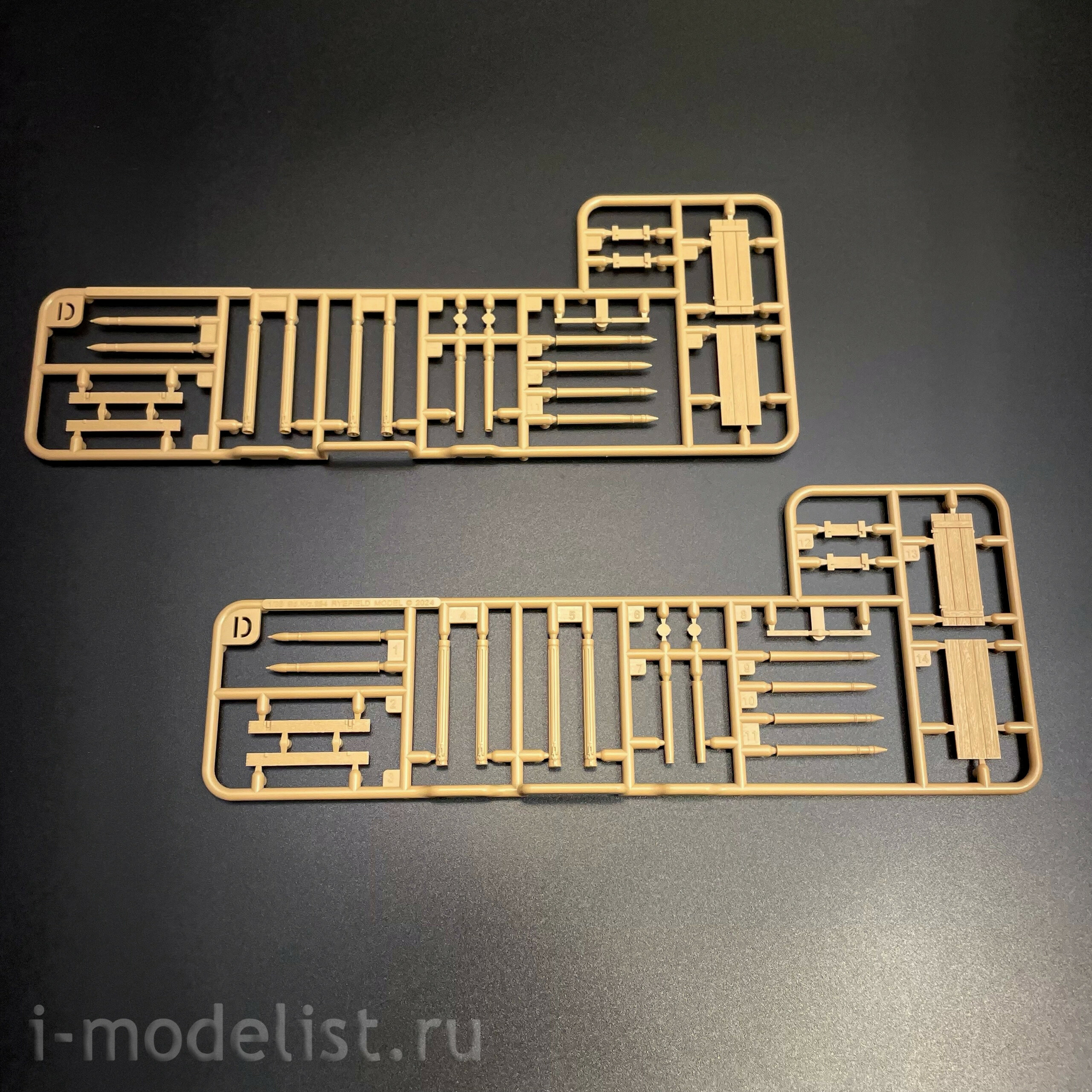 RM-5118 Rye Field Model 1/35 Немецкий бронеавтомобиль Sd.Kfz.234/4 Pz.Spähwagen с полным интерьером