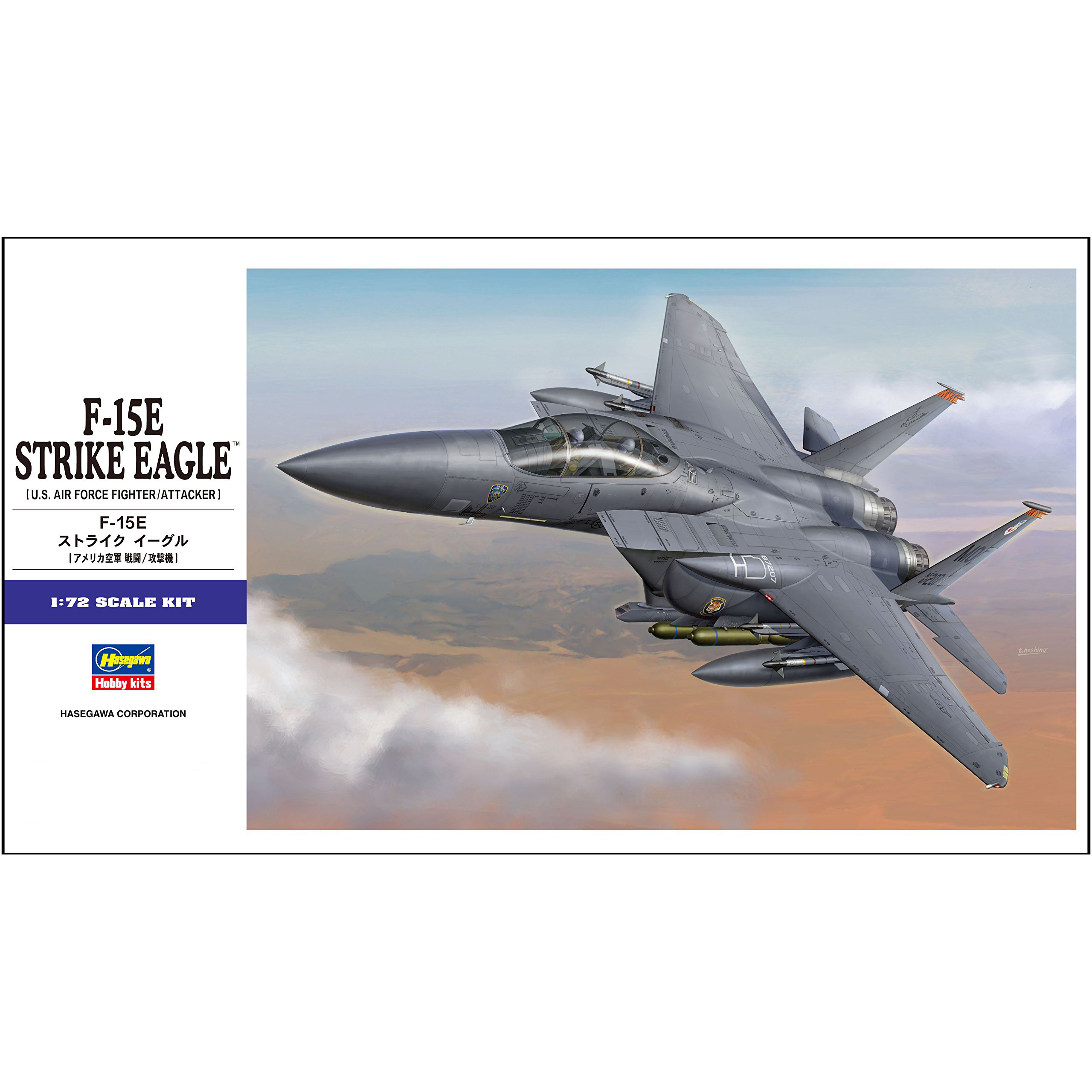 01569 Hasegawa 1/72 F-15E Strike Eagle