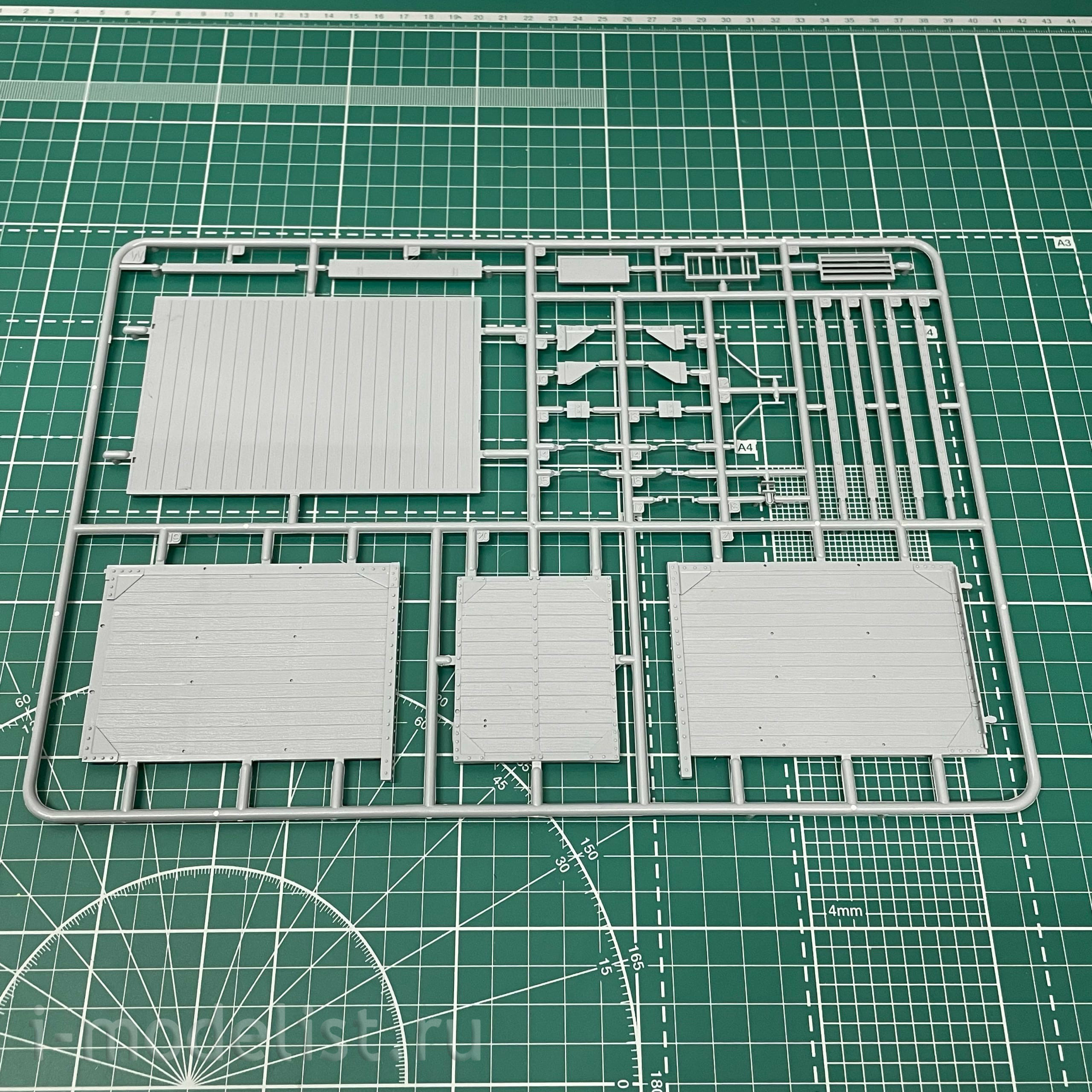 35A01-RCSP Sabre Model 1/35 Немецкий железнодорожный крытый вагон G10 (6 в 1)	