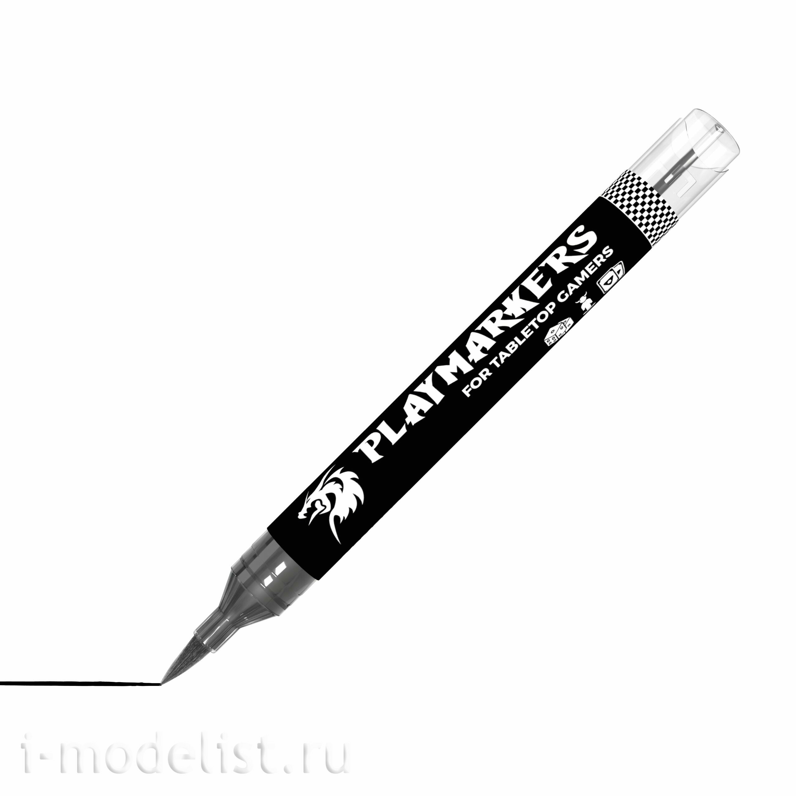 AKM002 AK Interactive Акриловый маркер PLAYMARKER - Чёрный / BLACK – PLAYMARKER