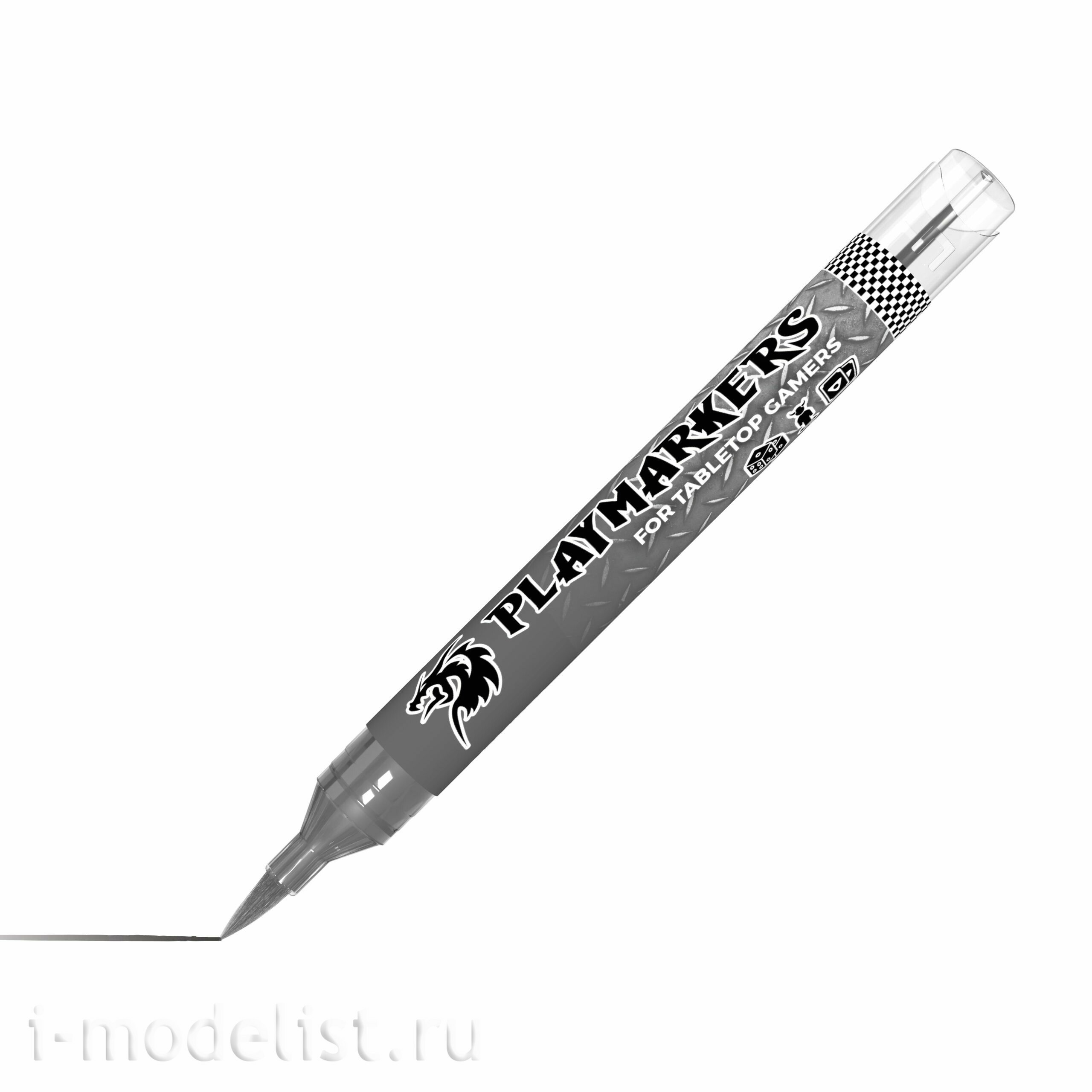 AKM001 AK Interactive Акриловый маркер PLAYMARKER - Оружейный металл / GUN METAL – PLAYMARKER