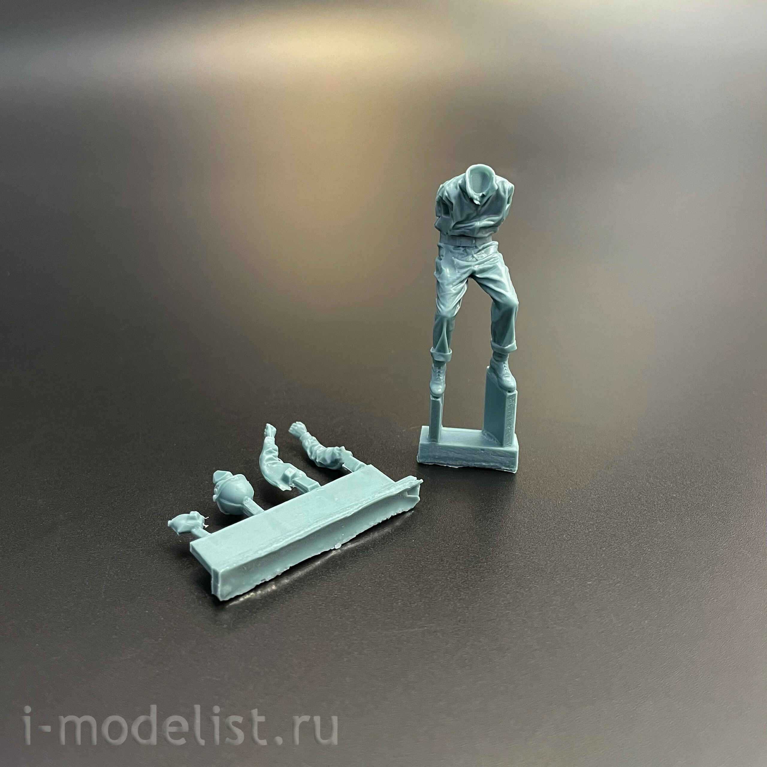 BR-007 Border Model 1/35 Экипаж американского танка - 4 фигурки из смолы
