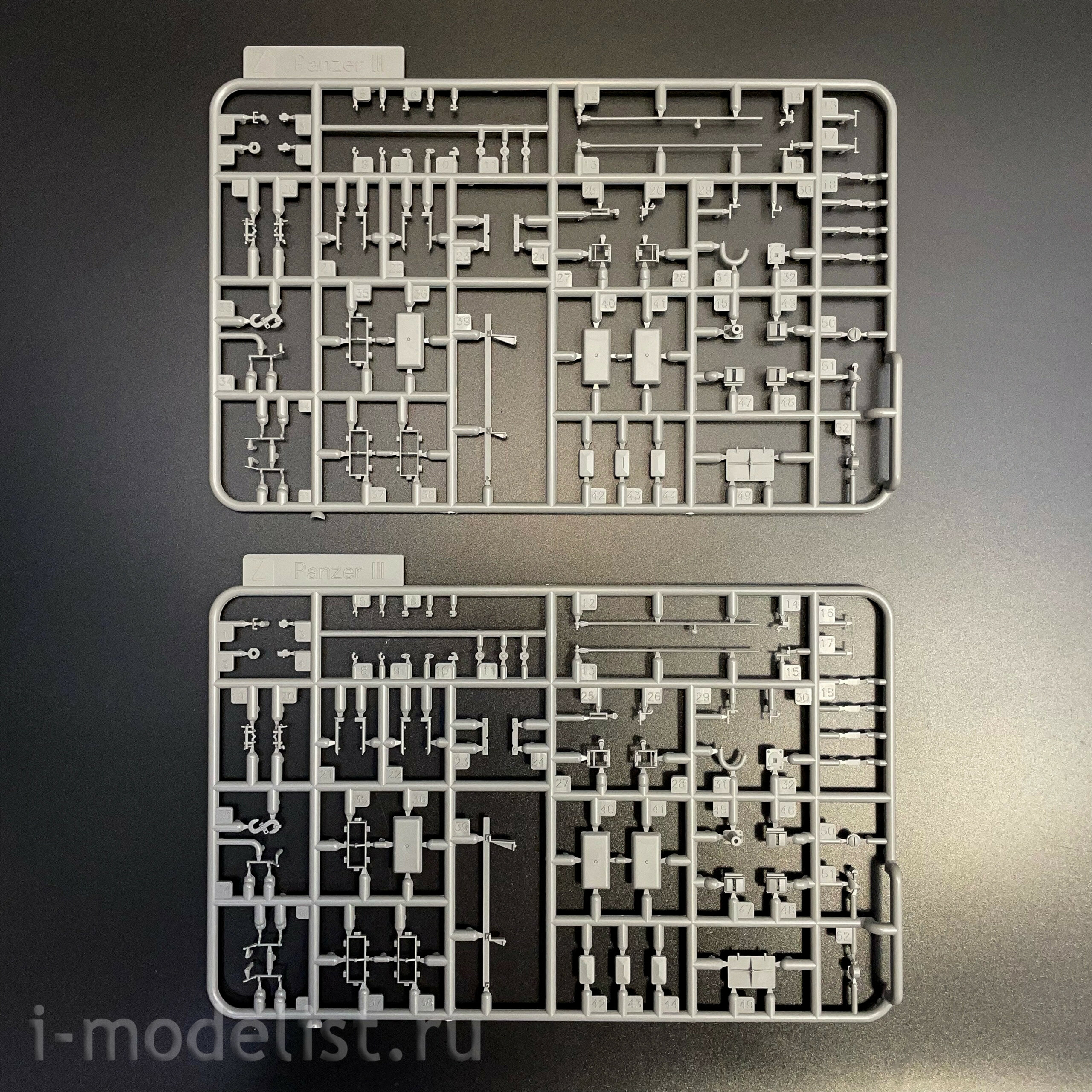 BT-048 Border Model 1/35 Немецкий танк Pz. Bef.Wg. III Ausf.K (2 в 1) с Schurzen