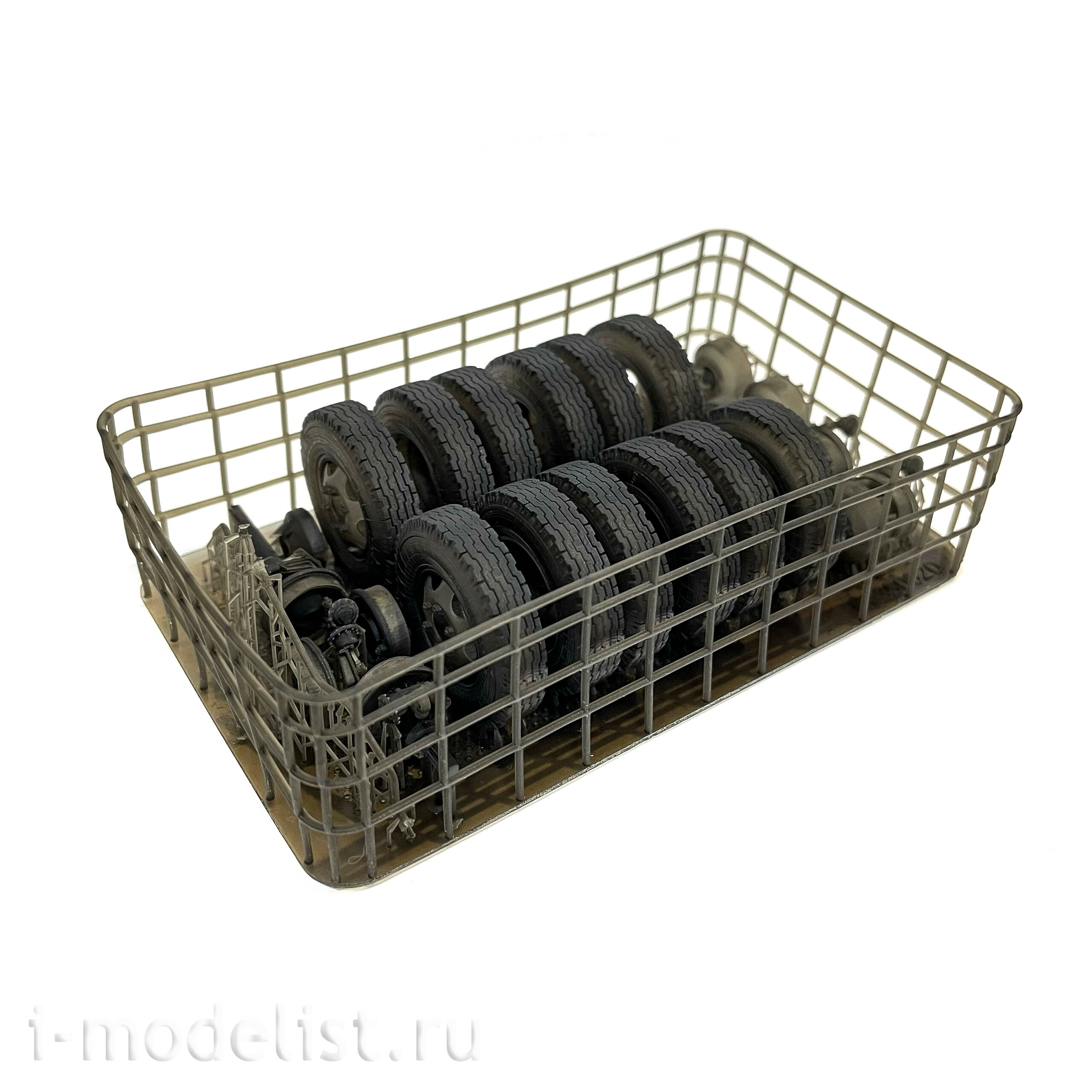 KL350020 Kraft Lab 1/35 Комплект колёс И-149А с вставками в мосты для З-151 (Звезда)