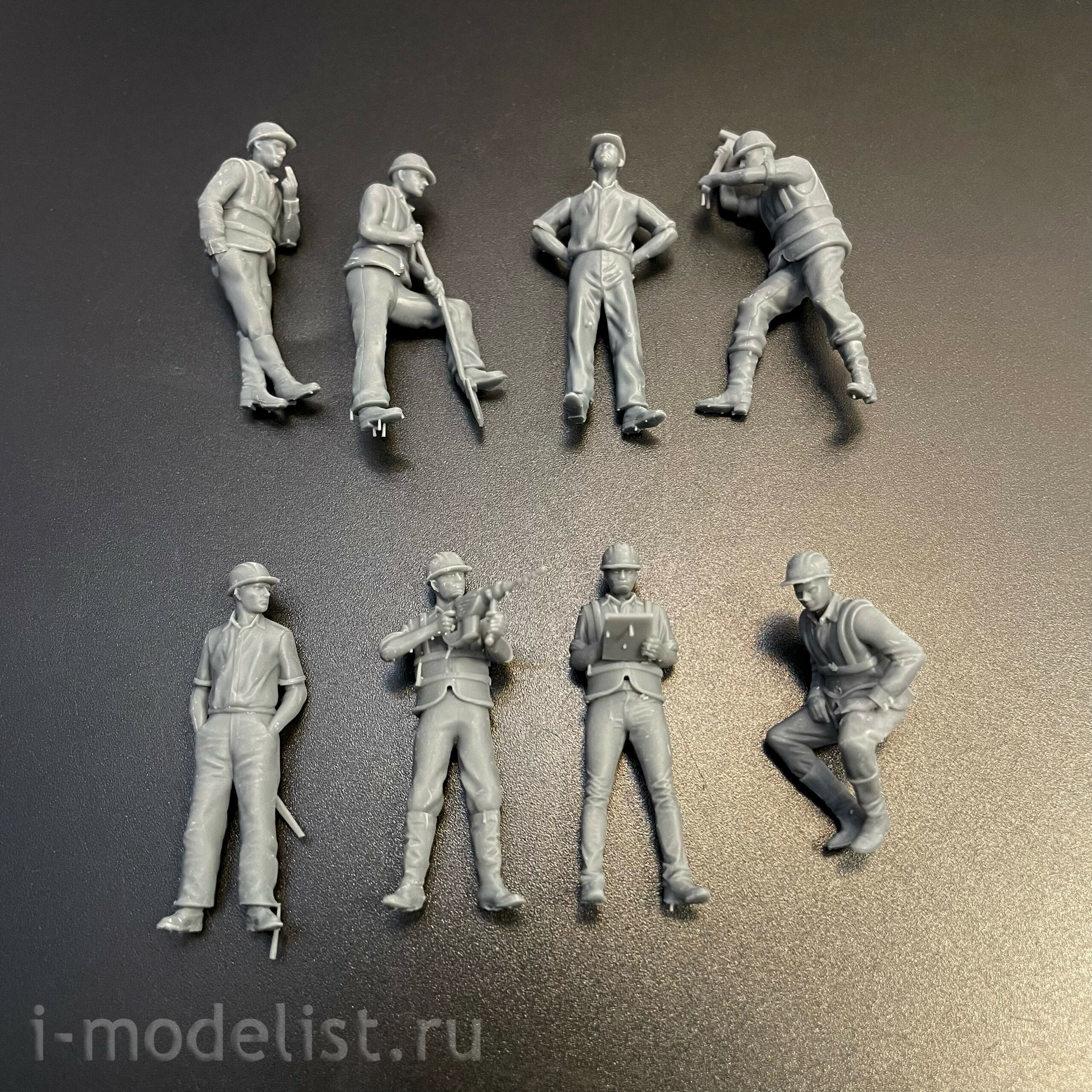 49015 SX-Art 1/43 Строители набор 2 (8 фигур)