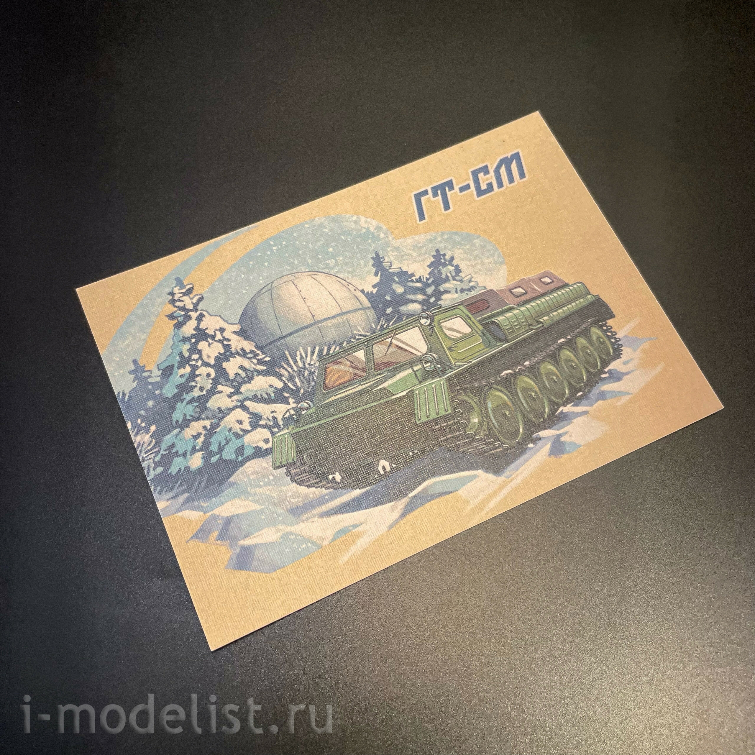 3506AVD AVD Models 1/35 ПРЕДЗАКАЗ Гусеничный транспортер-снегоболотоход ГТ-СМ