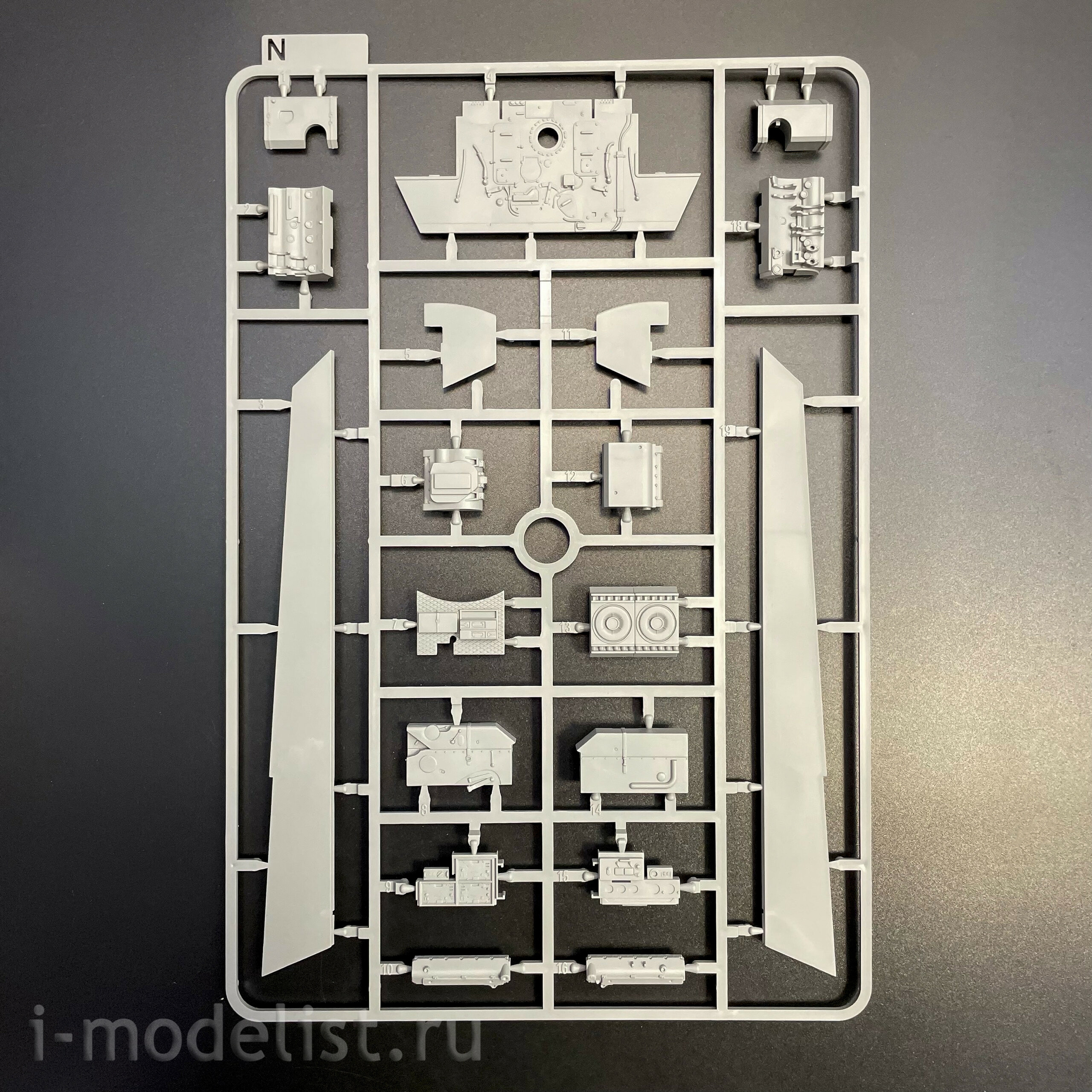 2191 Takom 1/35 Немецкий тяжёлый танк VK45.02(H). Draft Blueprint w1461