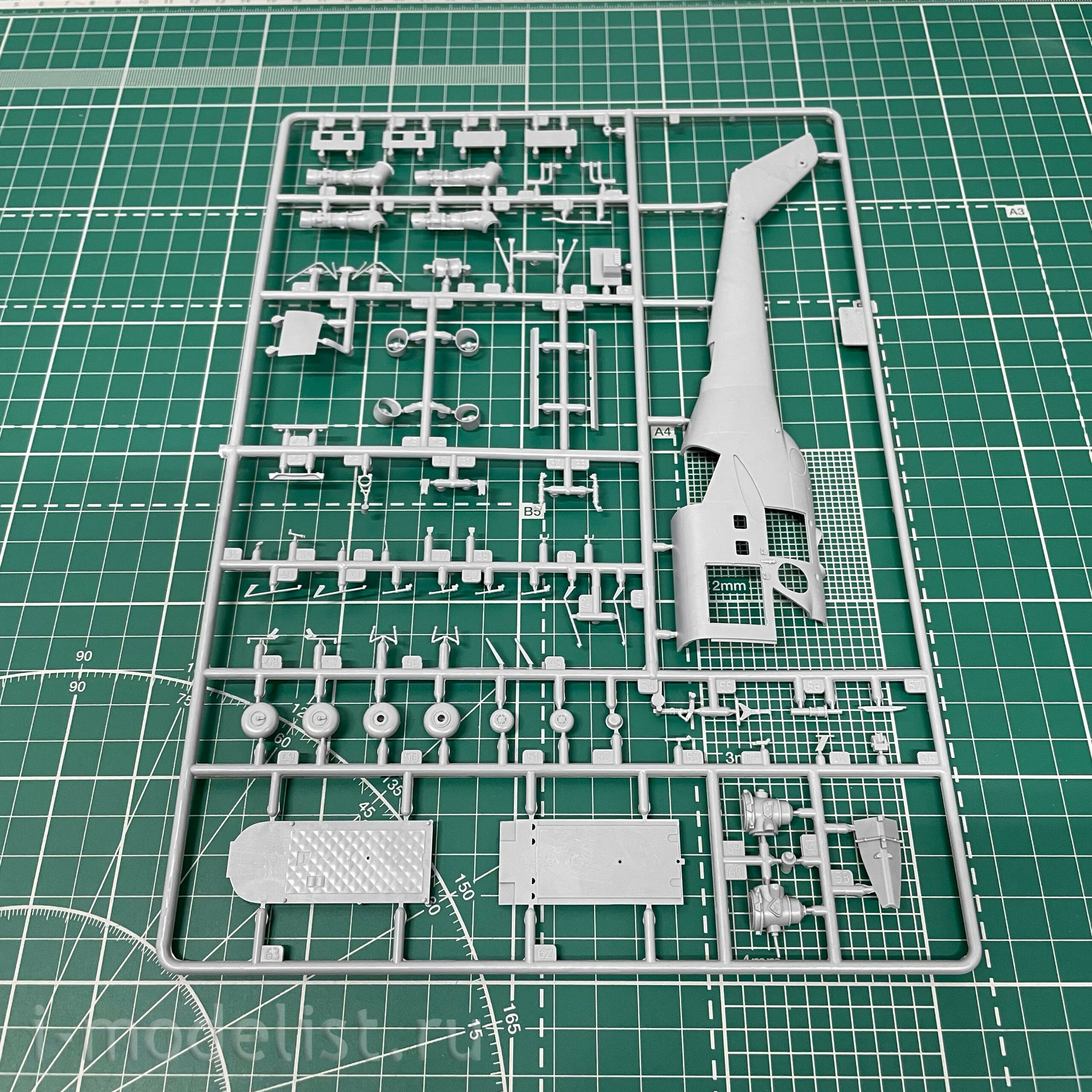 7276ПН Звезда 1/72 Подарочный набор: Российский ударный вертолет Ми-35М