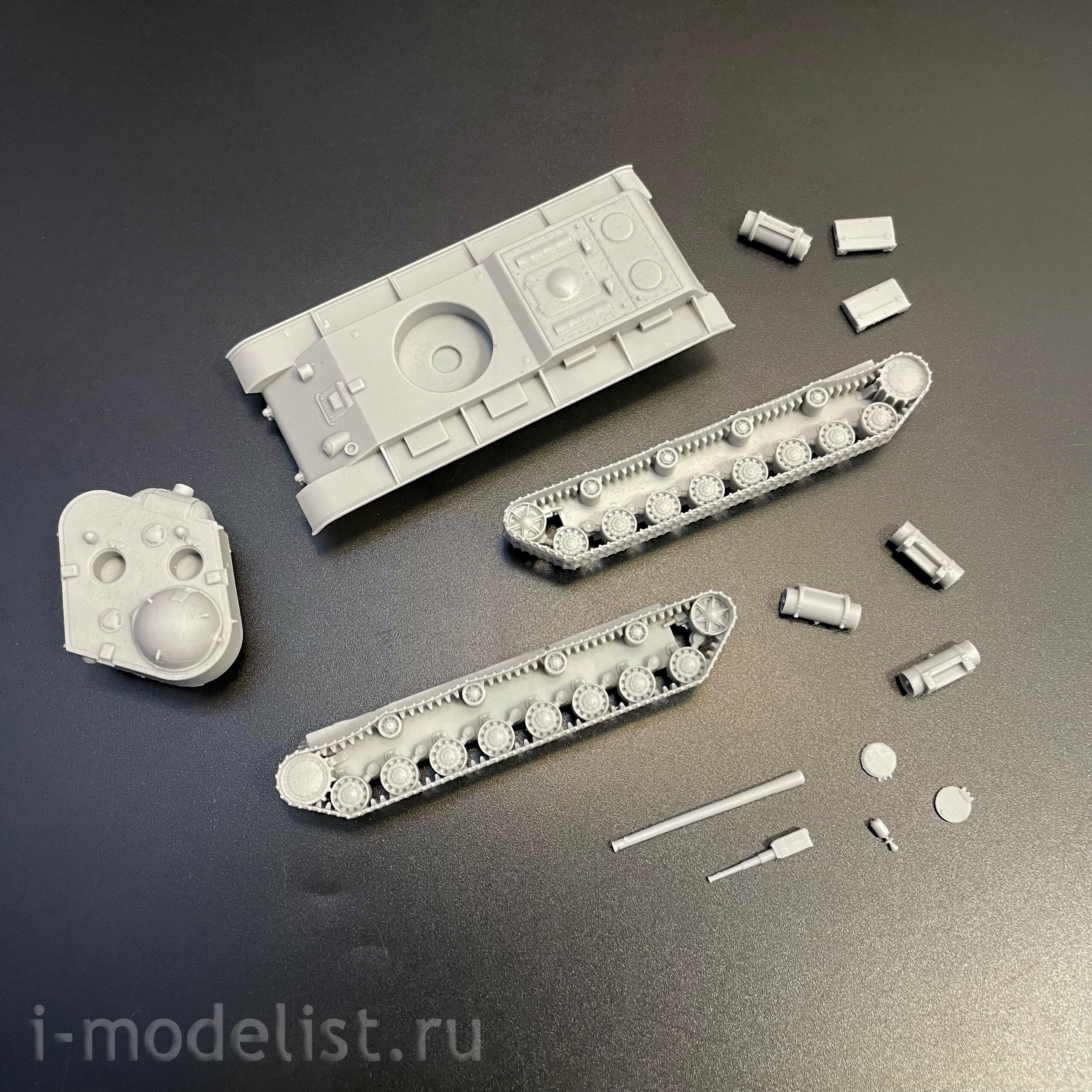 100278 Zebrano 1/100 Советский тяжёлый танк КВ-4 Федоренко