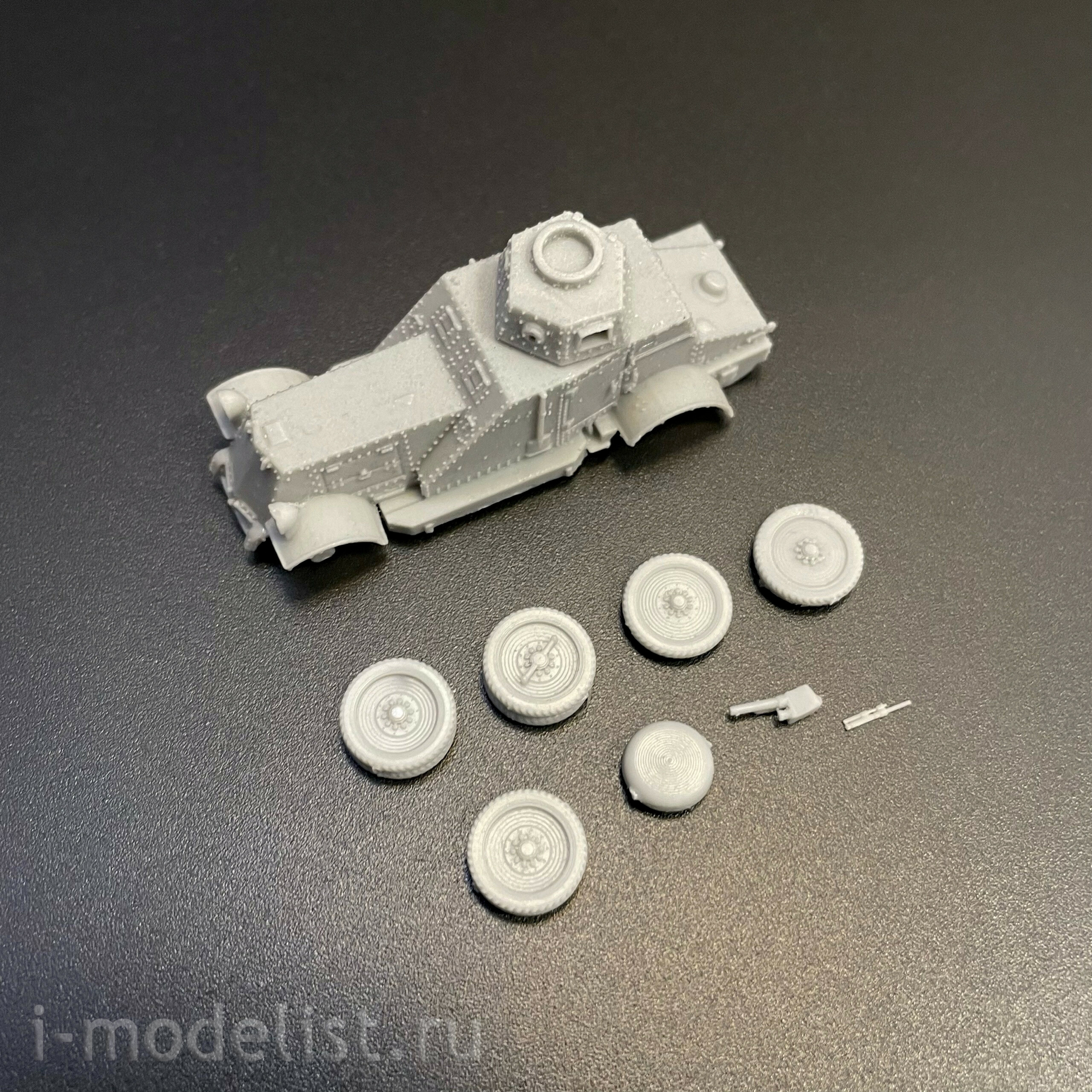 100290 Zebrano 1/100 Советский бронеавтомобиль БА-27