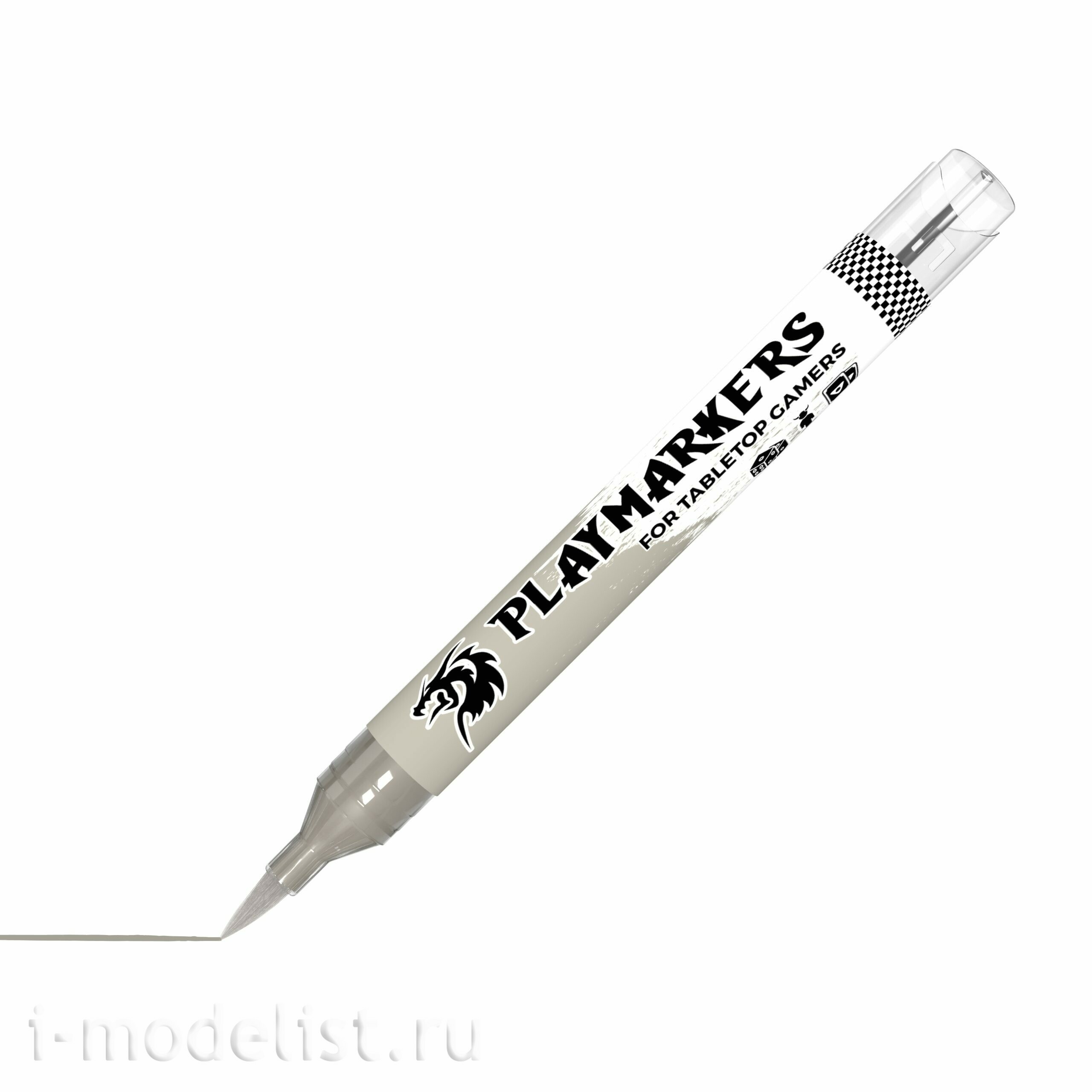 AKM005 AK Interactive Акриловый маркер PLAYMARKER - Светло-серый / LIGHT GREY – PLAYMARKER