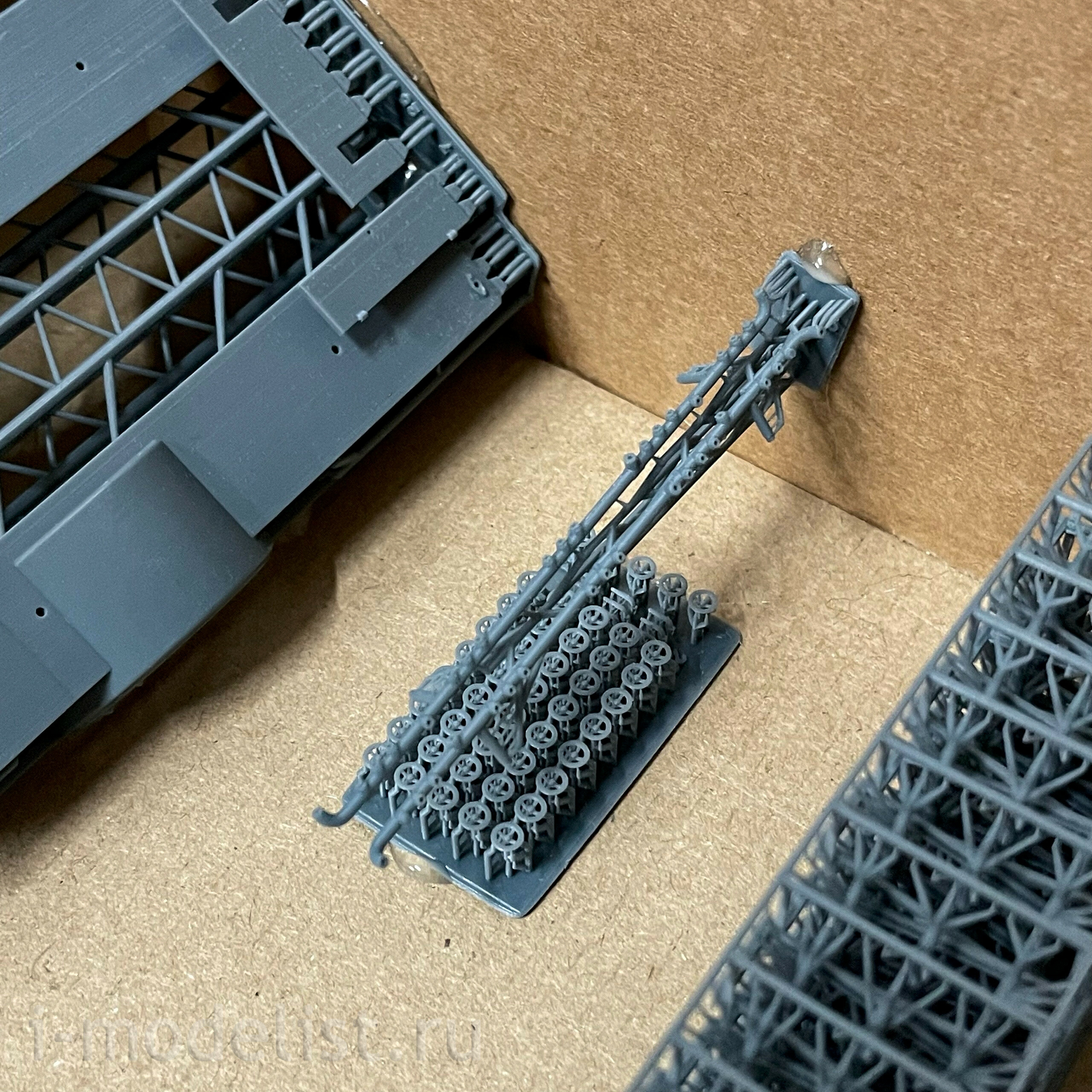 ММ43014 Моя модель 1/43 АУ-21 Автомобиль углекислотного тушения на базе грузовика тип-130