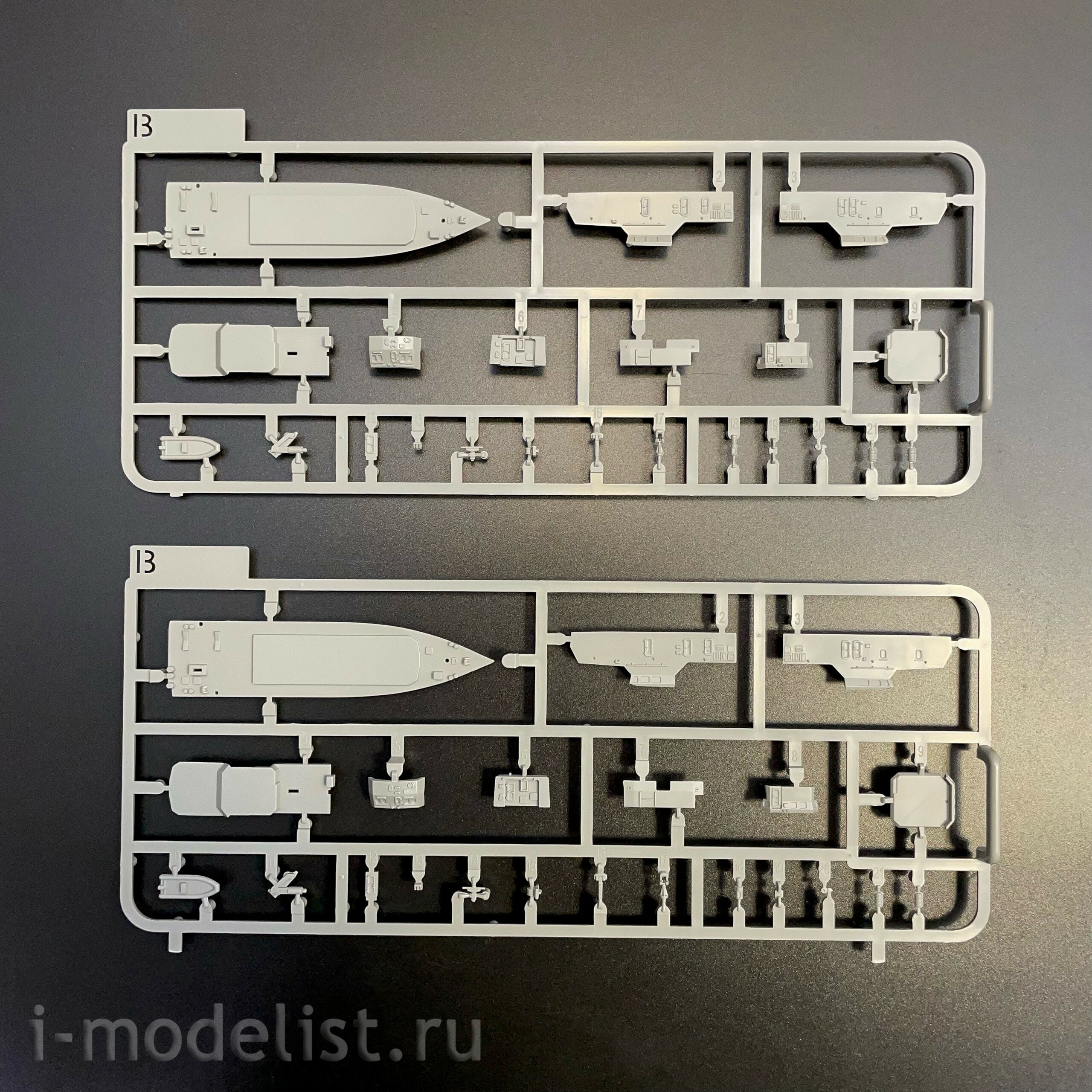 6015 Takom 1/350 Пирс плавучего моста + 8 вспомогательных судов