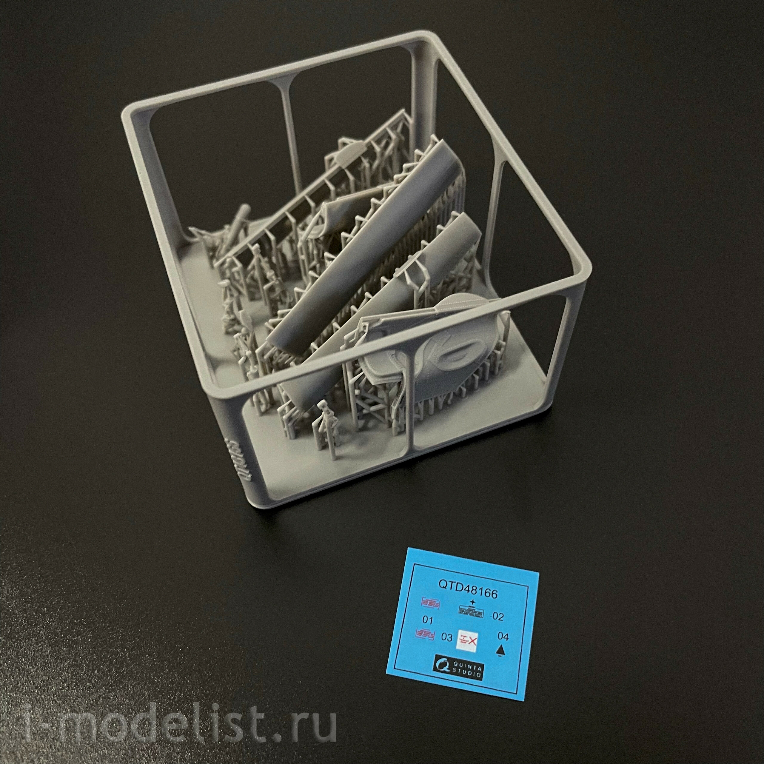 QT48166 Quinta Studio 1/48 Щитки шасси для Суххой-30СМ (Звезда)