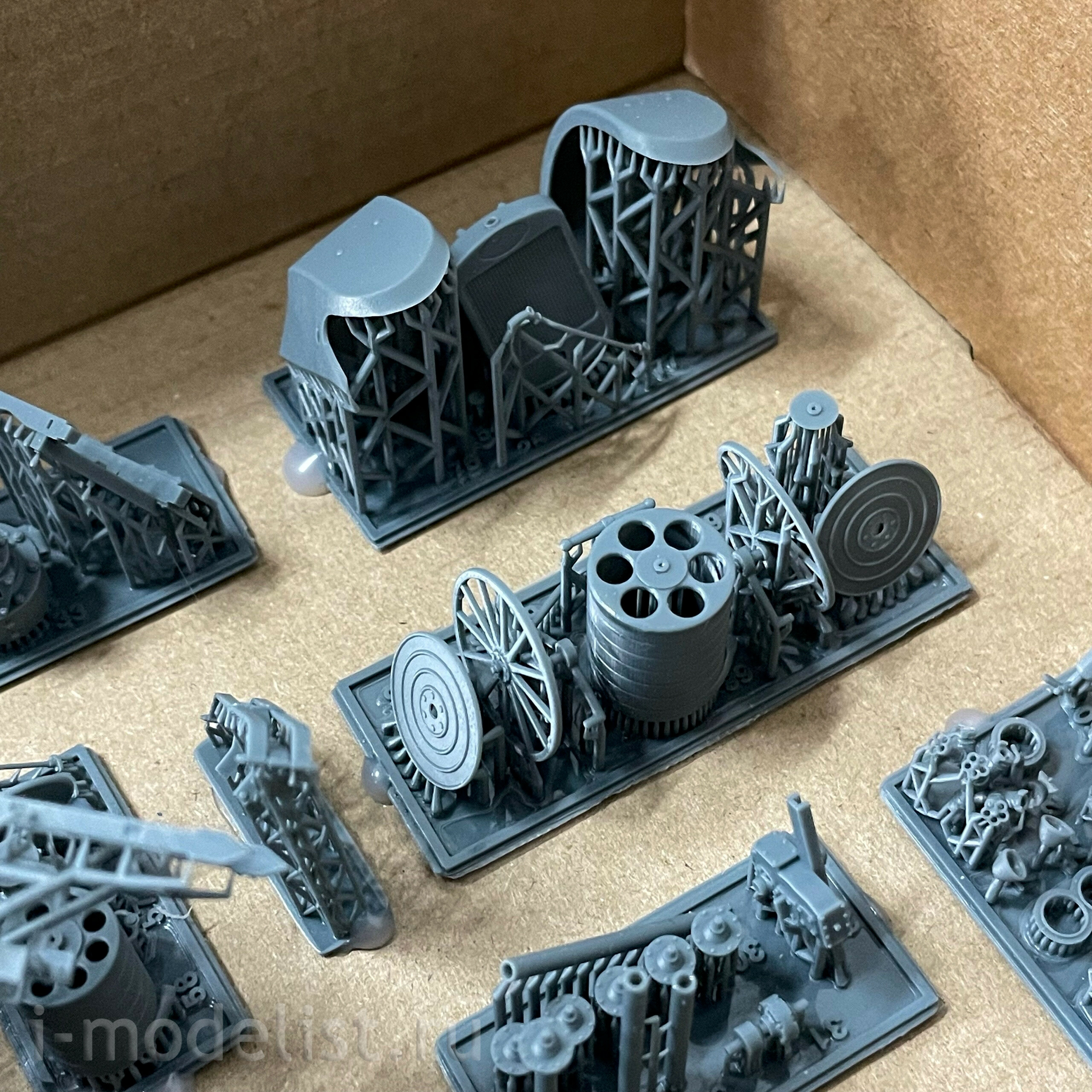 ММ43012 Моя модель 1/43 Пожарная машина ПМЗ-1 на базе АМО-4 (ранняя) конверсия