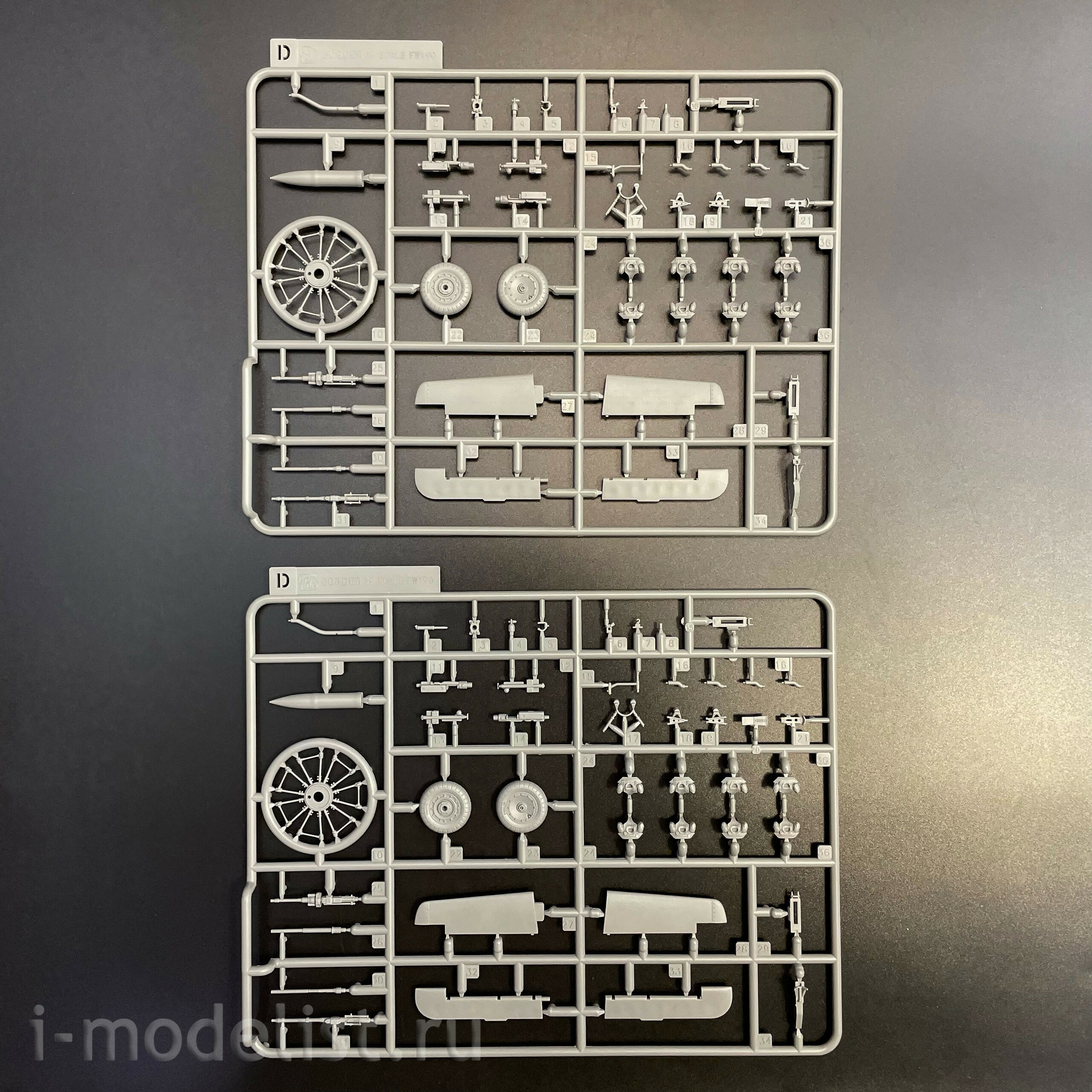 BF-009 Border Model 1/35 Немецкий истребитель Focke-Wulf FW-190A-8, 4 в 1 (R2; R6; R7; R8)