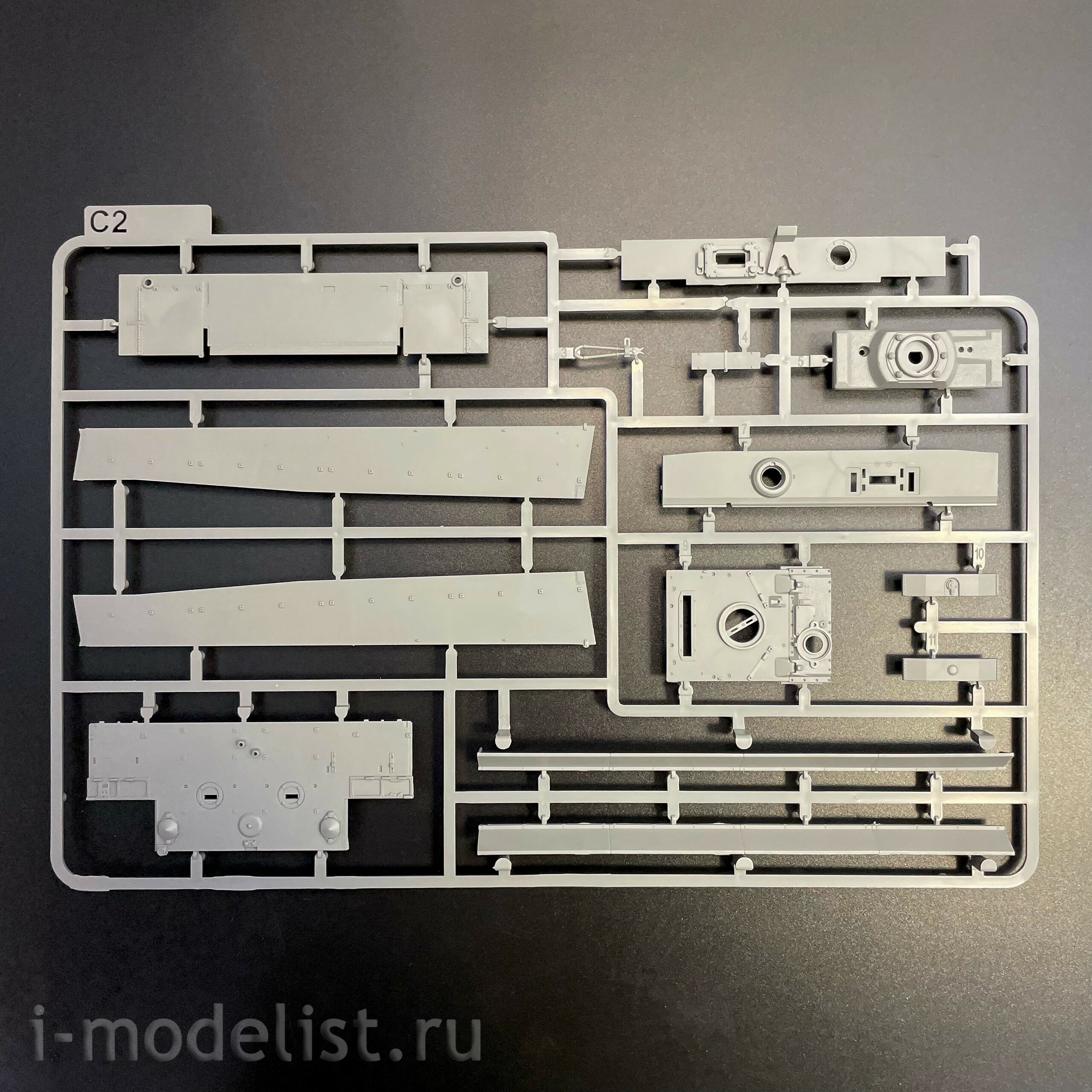 2191 Takom 1/35 Немецкий тяжёлый танк VK45.02(H). Draft Blueprint w1461