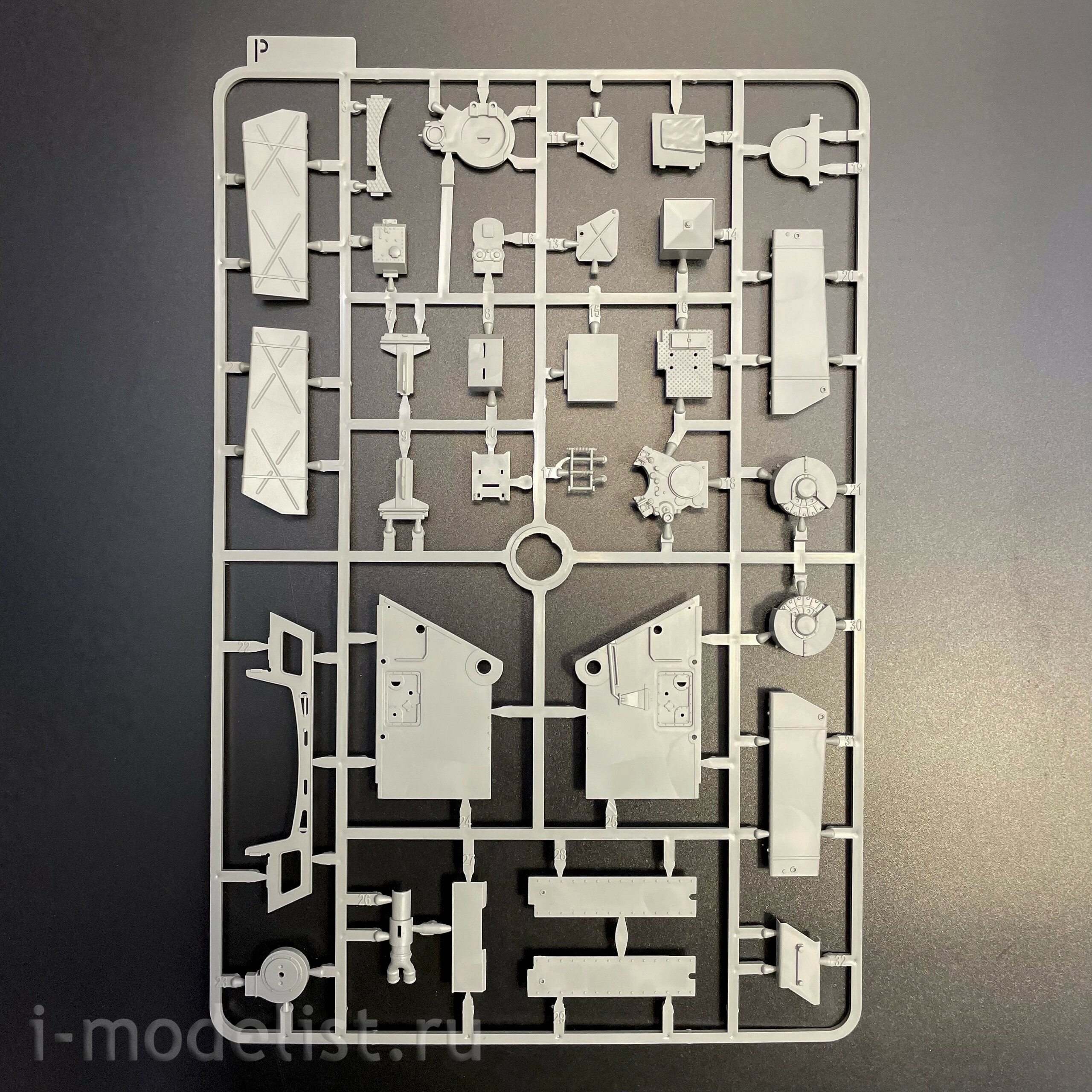2191 Takom 1/35 Немецкий тяжёлый танк VK45.02(H). Draft Blueprint w1461