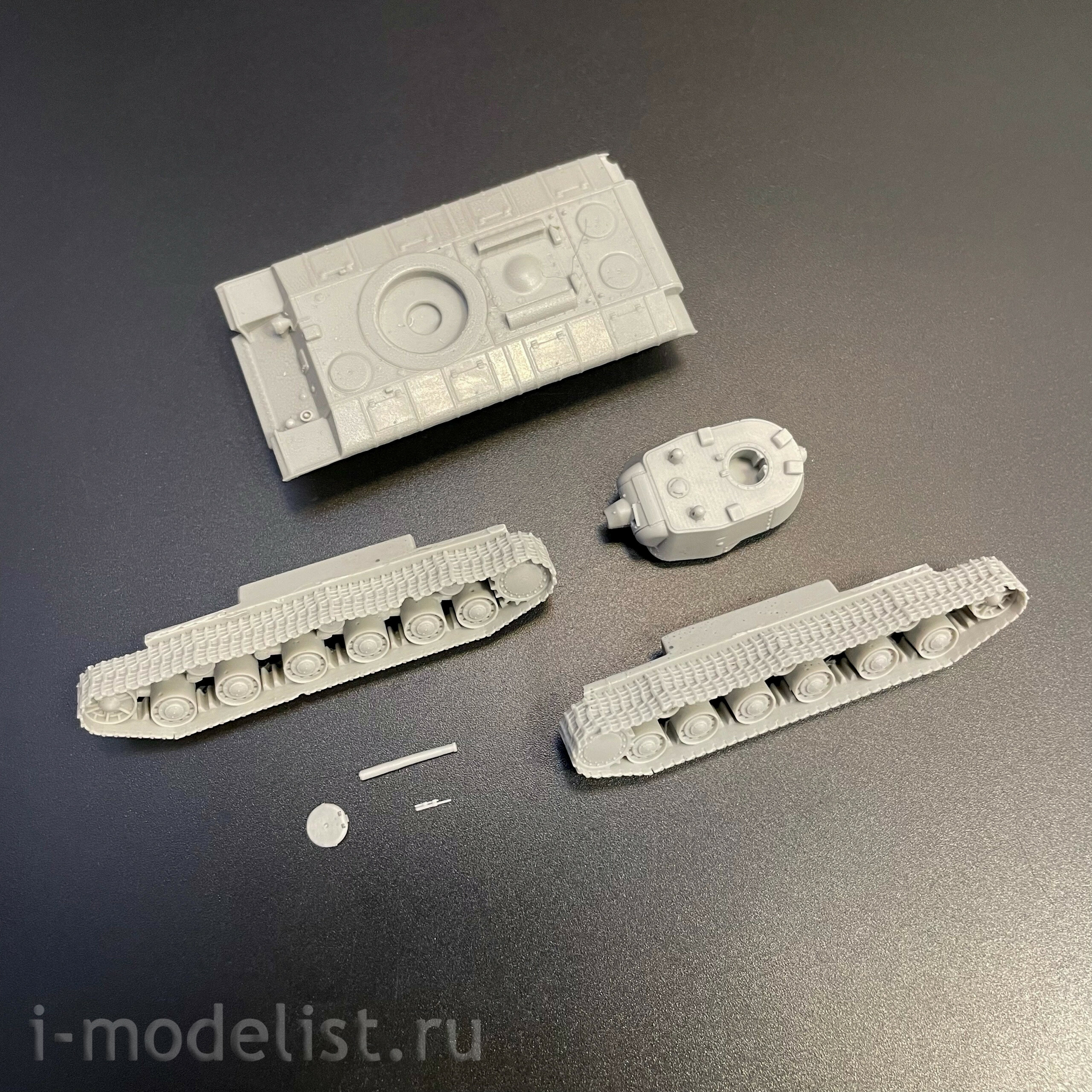 100279 Zebrano 1/100 Советский тяжёлый танк КВ-1 (У-7)