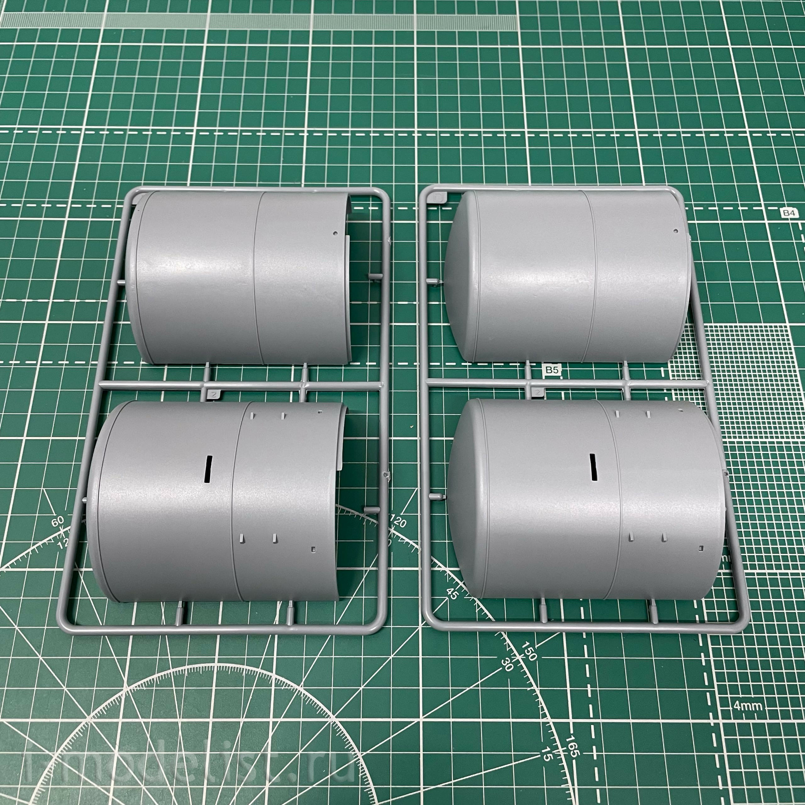 35A04-MW Sabre Model 1/35 Немецкая железнодорожная цистерна Kesselwagen Bauart Deutz 1941-1990 (металлические колёса)