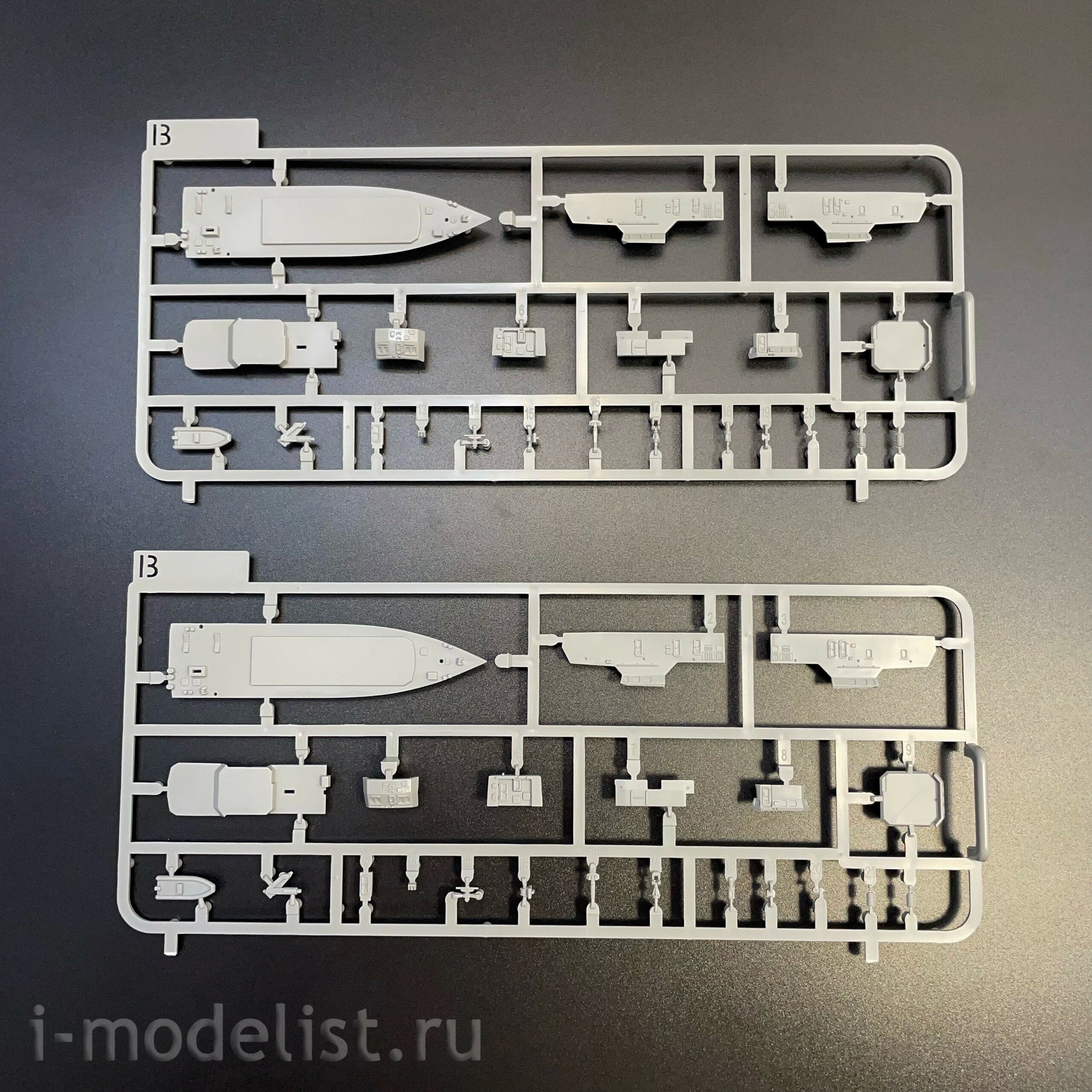 6014 Takom 1/350 Многофункциональный катер проекта 23370 и противодиверсионный катер проекта 21980 2+2+2