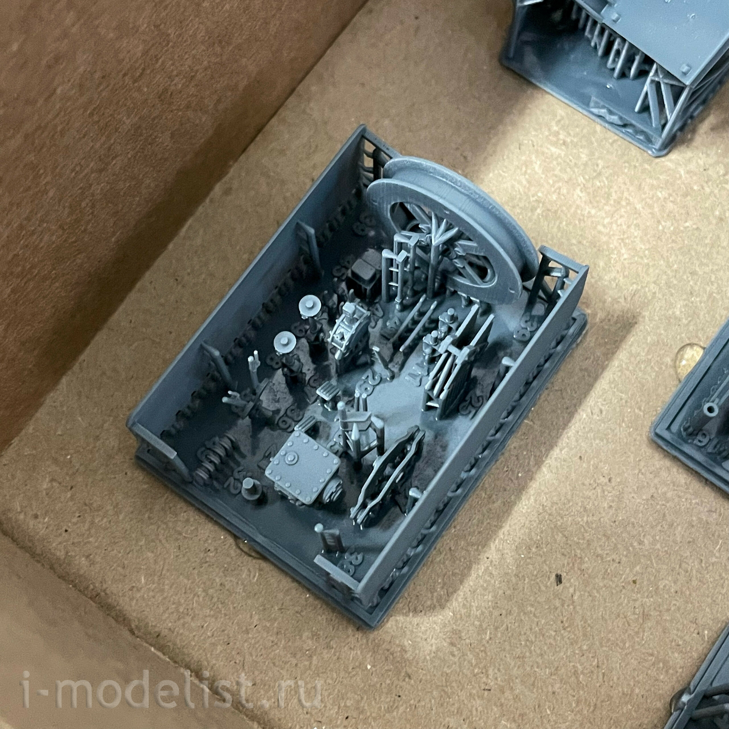 ММ43016 Моя модель 1/43 Автокран ЛАЗ-690 на базе З-164 конверсия