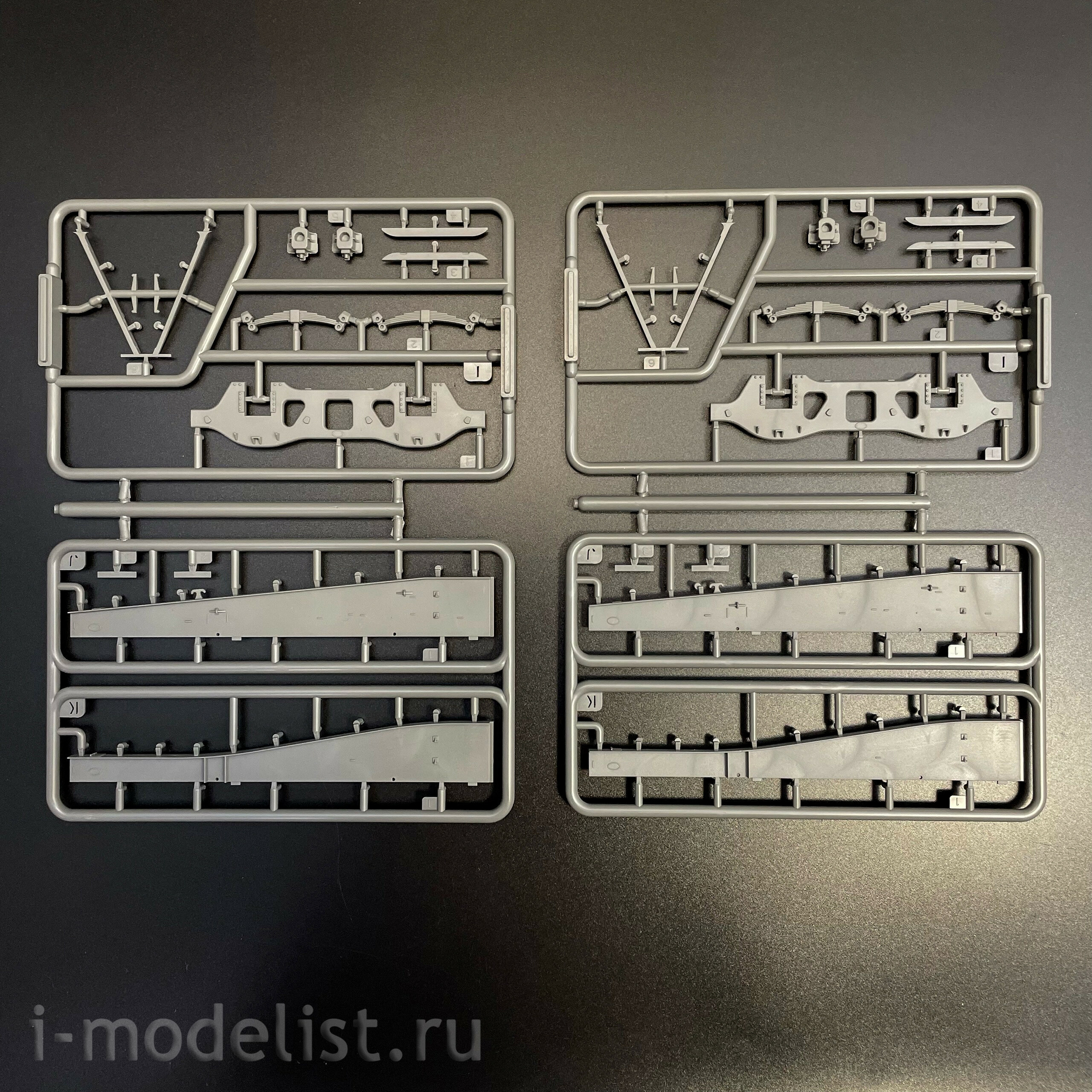 BT-044 Border Model 1/35 Немецкая 88-мм пушка Flak 36 на жд платформе SSys