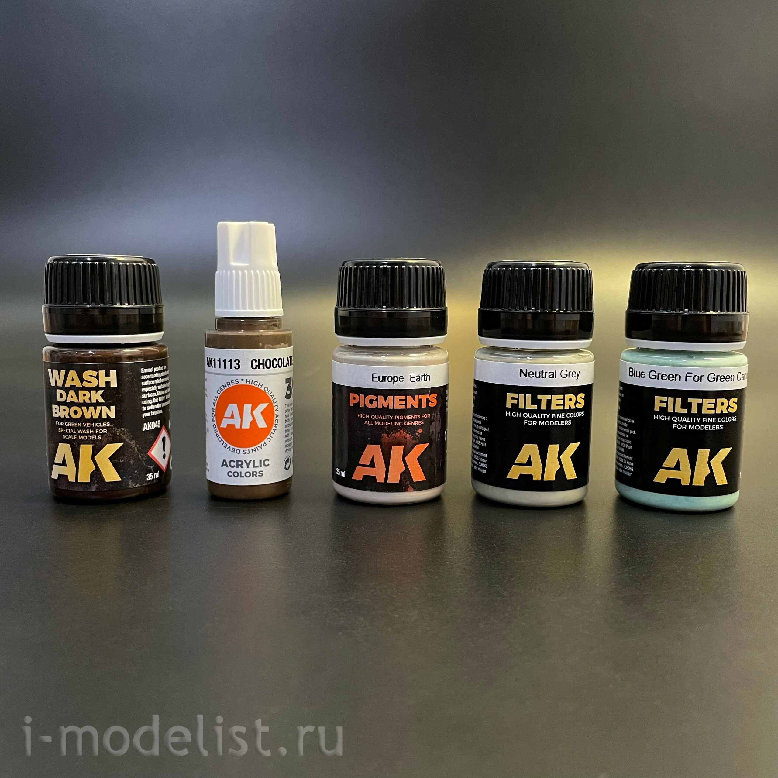 AK4160 AK Interactive Набор для везеринга современных средств современной Российской армии / MODERN RUSSIAN WEATHERING SET