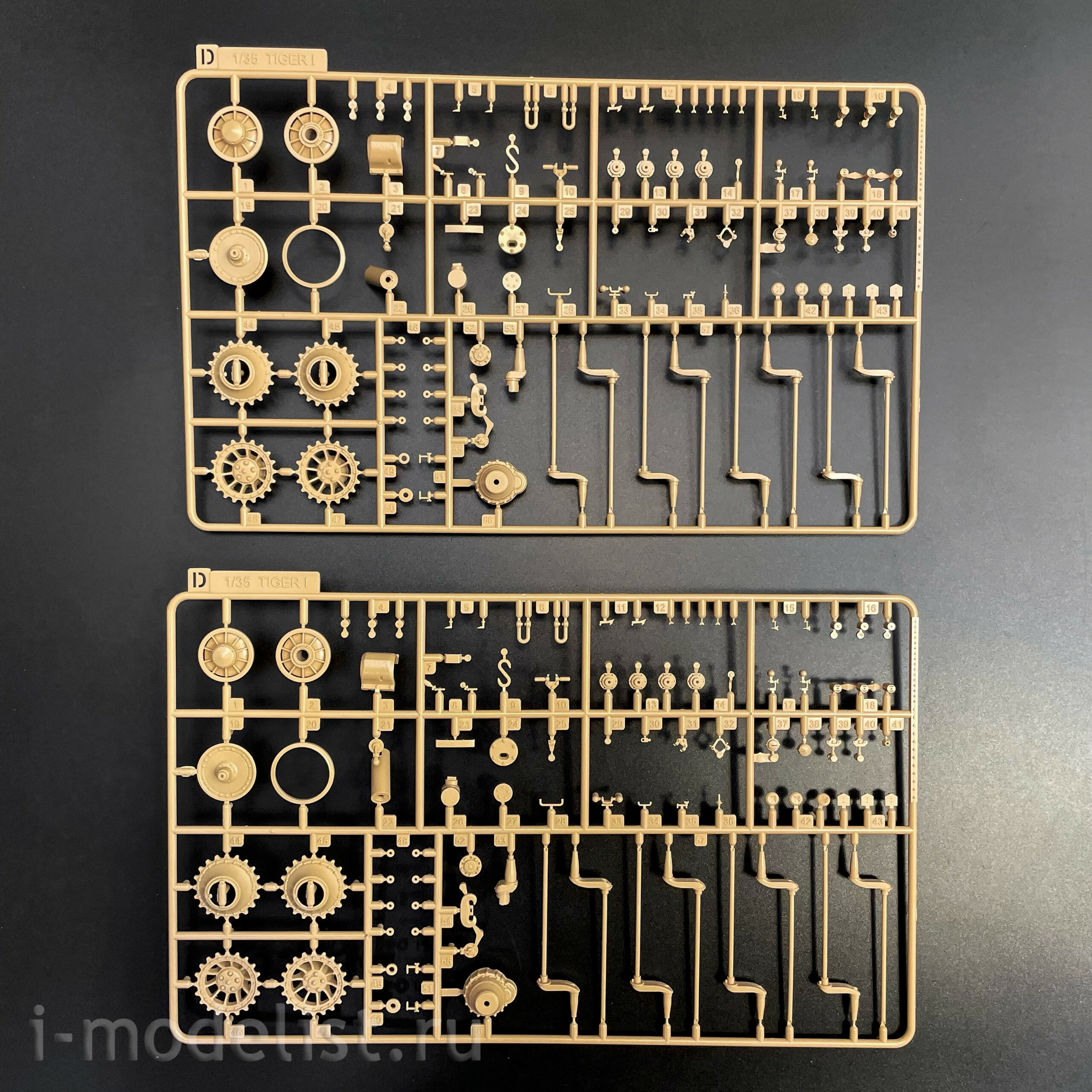 RM-5131 Rye Field Model 1/35 Pz.Kpfw. VI Ausf. E Tiger I ранний (Upgrade-версия с полным интерьером)