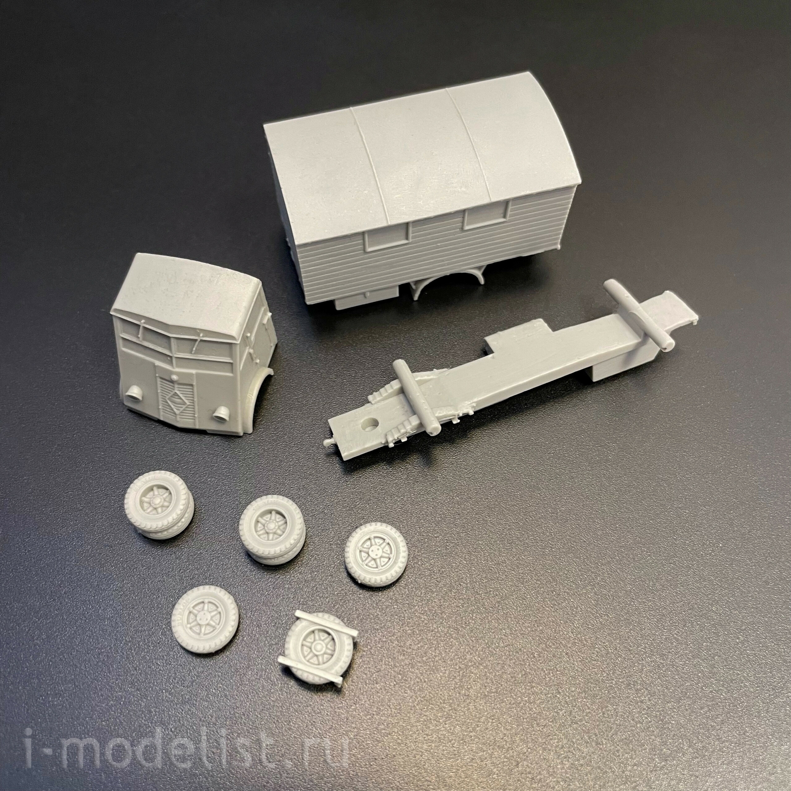 100281 Zebrano 1/100 Французский грузовой автомобиль Renault AHN вар. 2