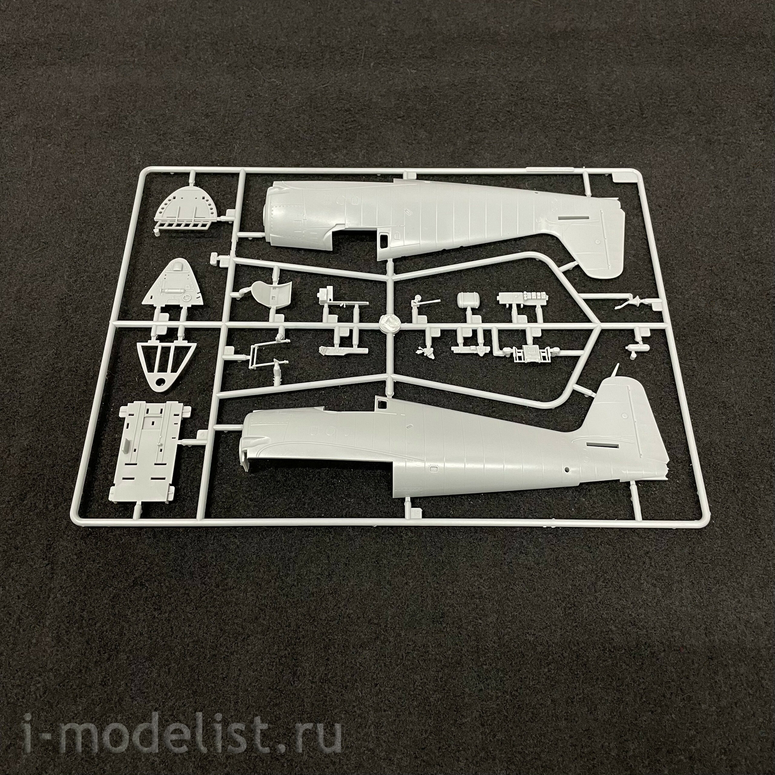 80359 HobbyBoss 1/48 Американский палубный истребитель F6F-3 «Hellcat», поздний
