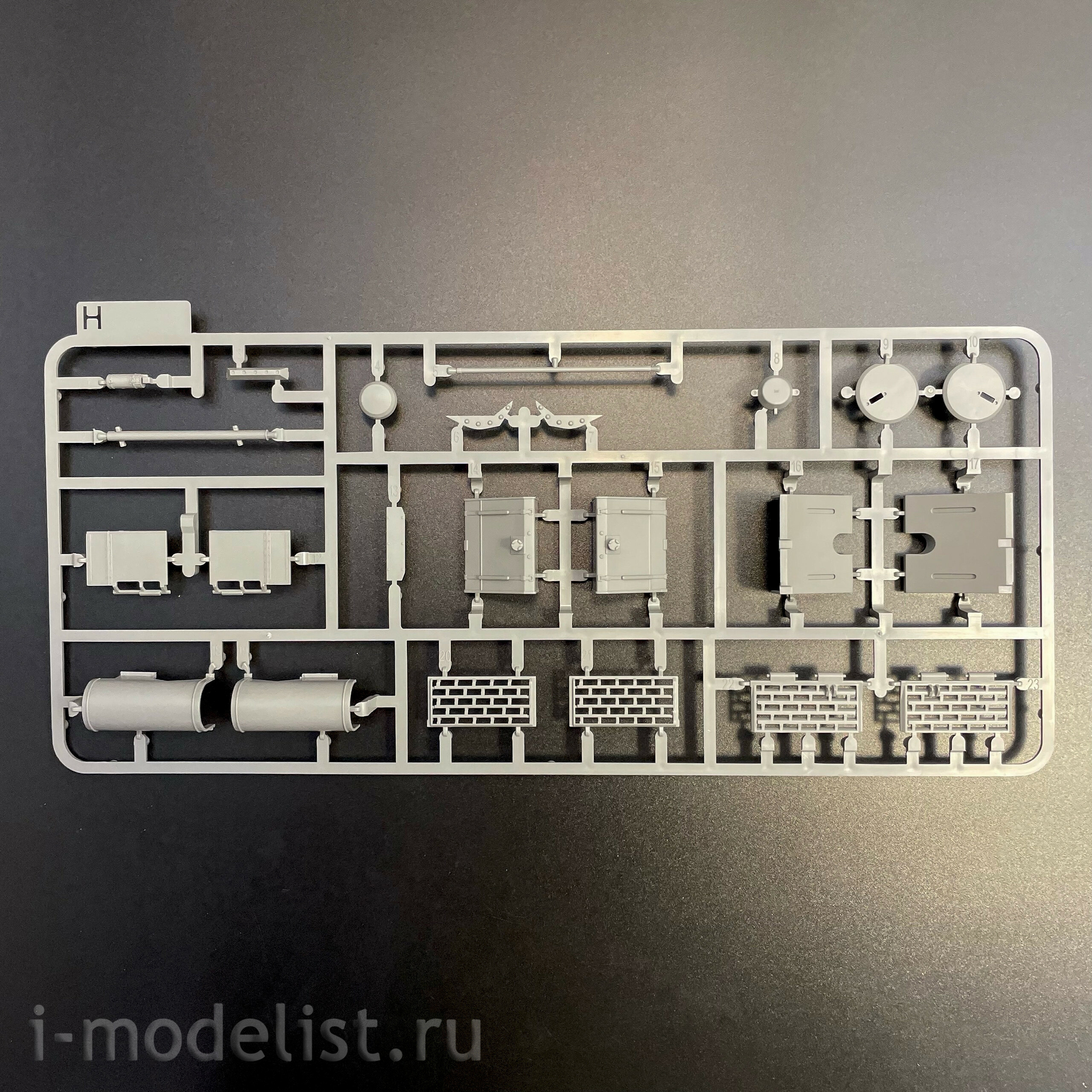 2191 Takom 1/35 Немецкий тяжёлый танк VK45.02(H). Draft Blueprint w1461