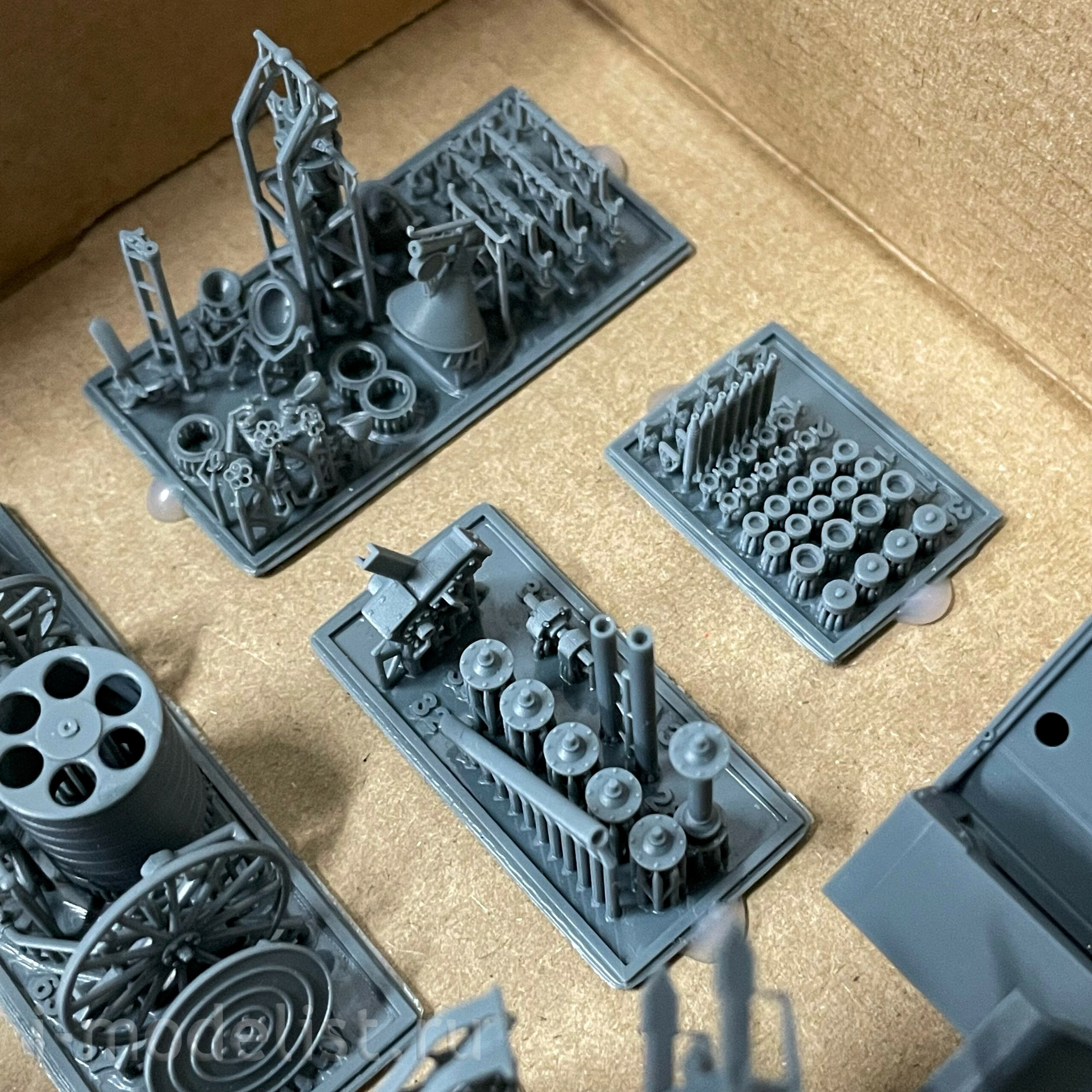 ММ43012 Моя модель 1/43 Пожарная машина ПМЗ-1 на базе АМО-4 (ранняя) конверсия