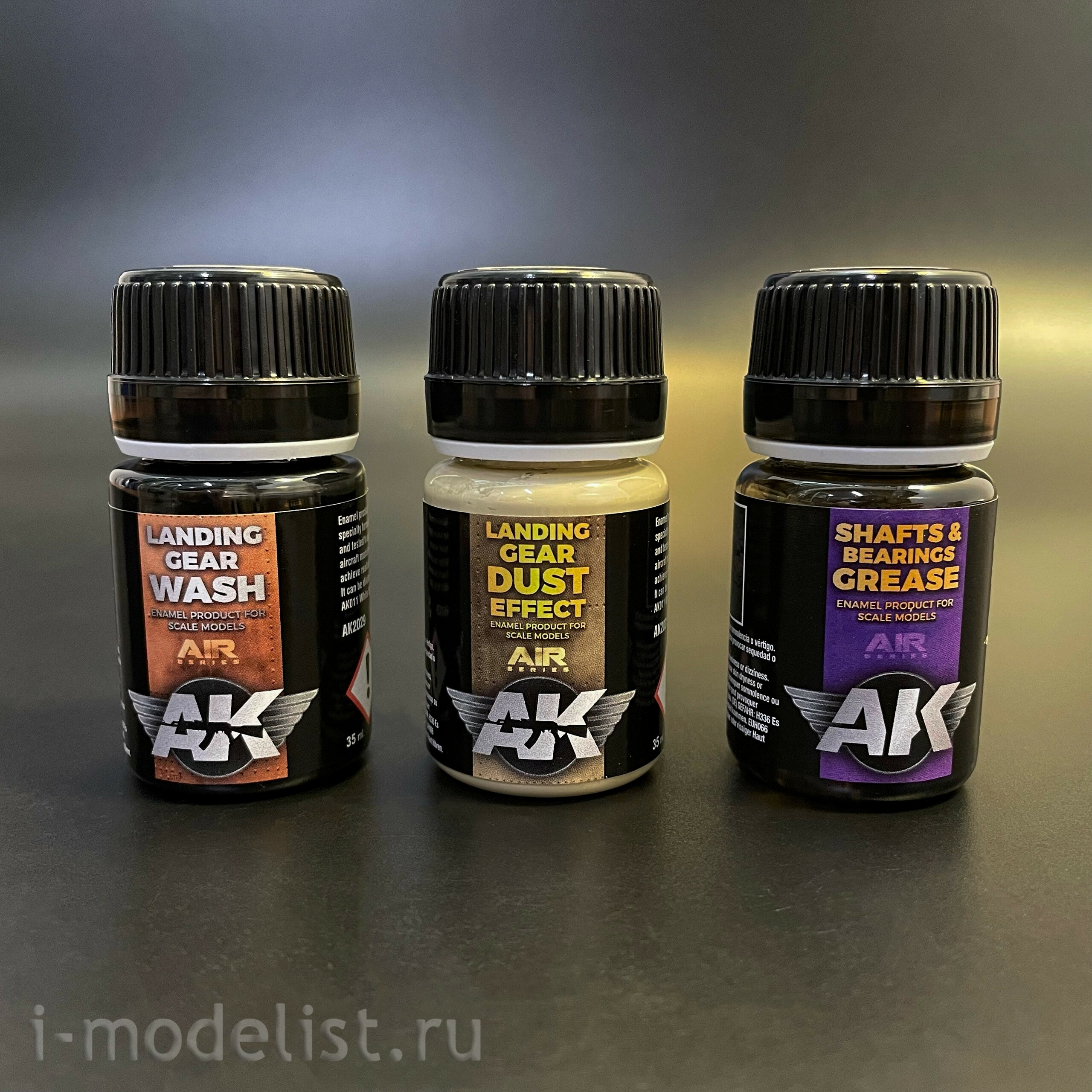 AK2030 AK Interactive Набор для везеринга шасси / Aircraft Landing Gear Weathering Set (Air Series)