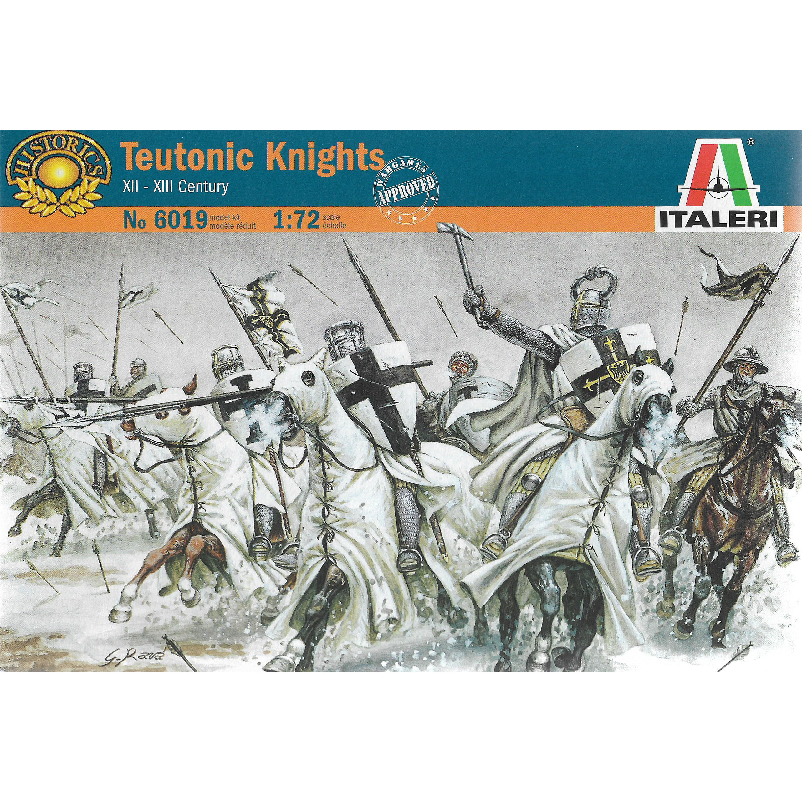 6019 Italeri 1/72 Тевтонские рыцари