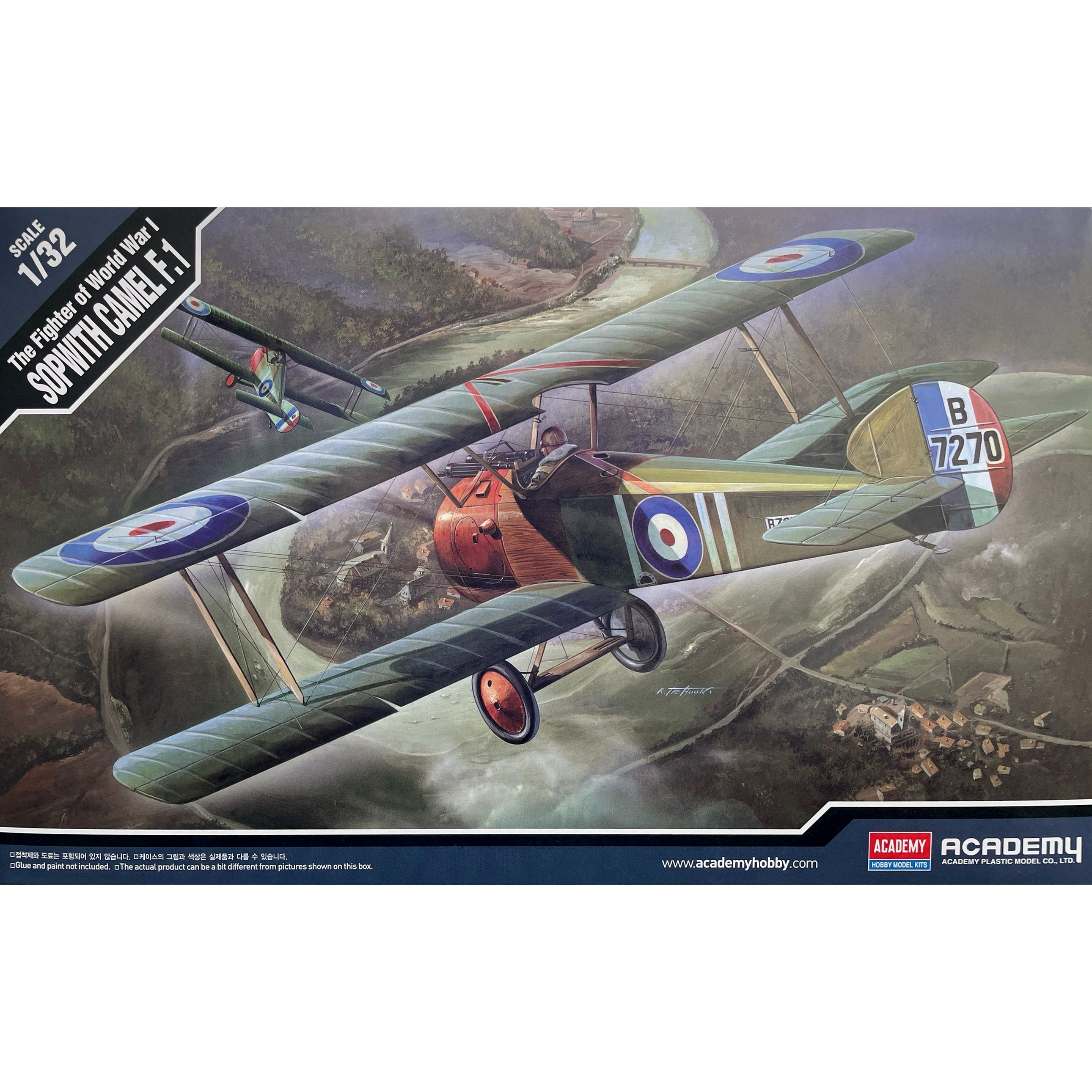 12109 Academy 1/32 Биплан Sopwith CAMEL F.1