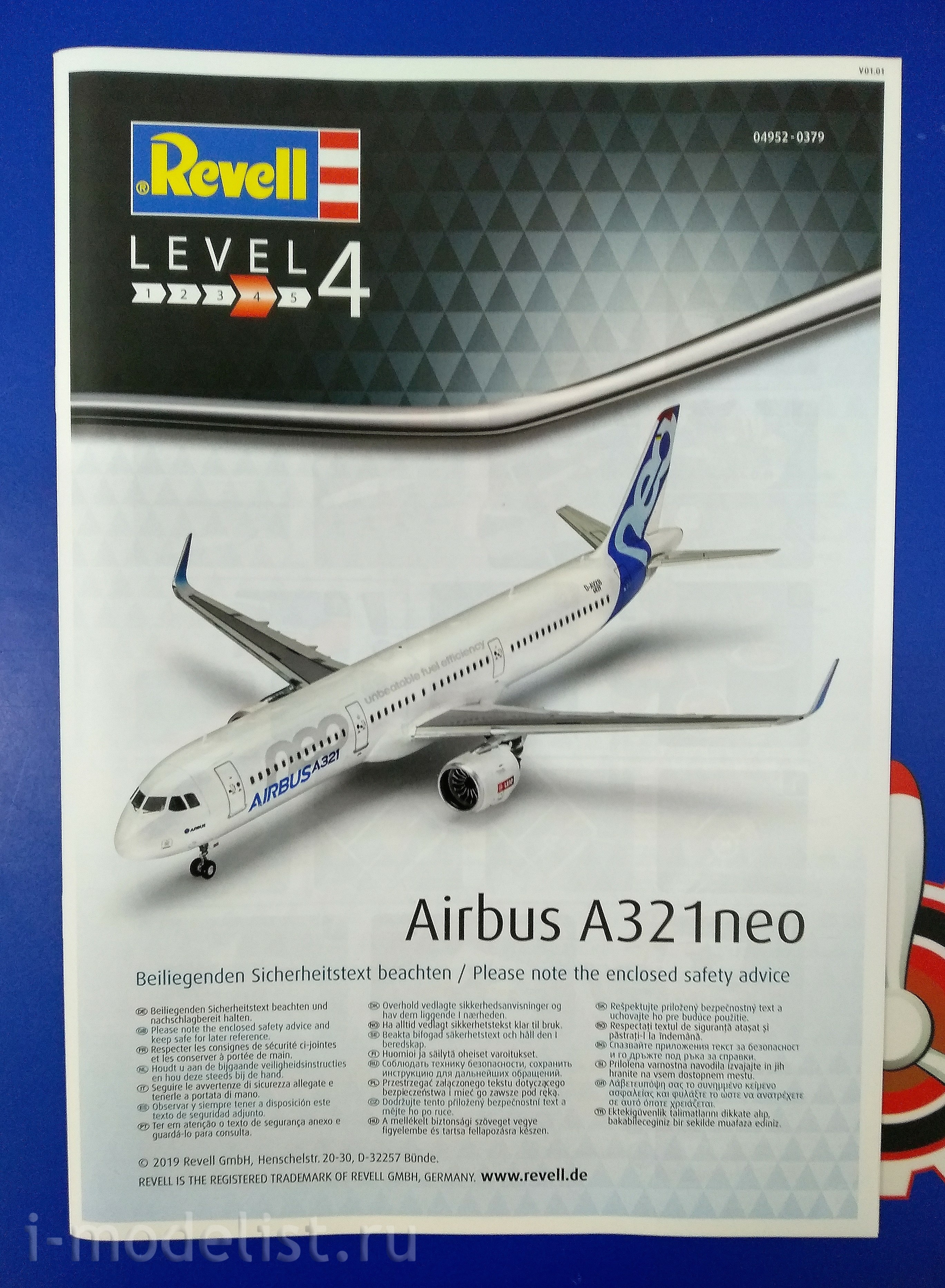 04952 Revell 1/144  Airbus A321 Neo
