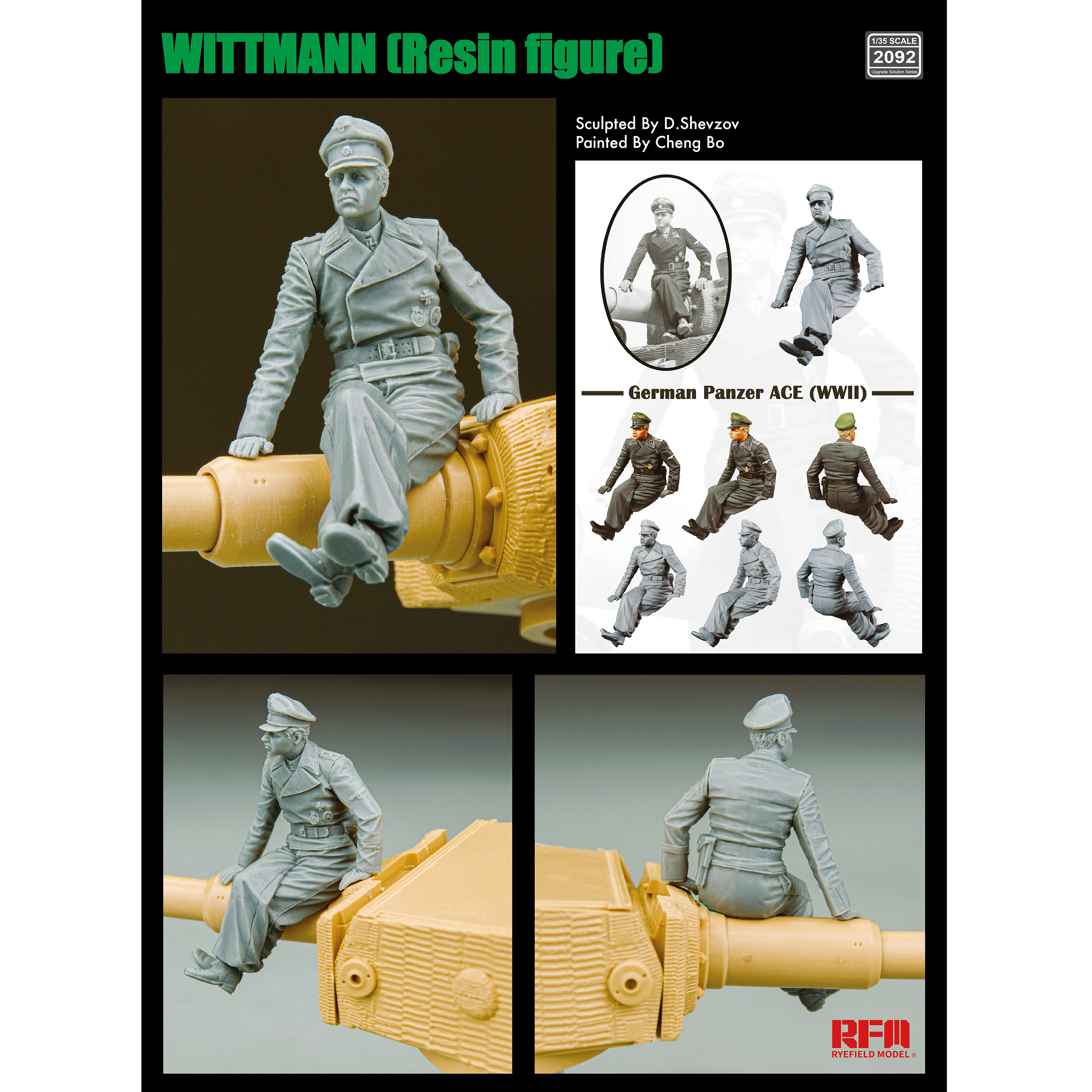 RM-2092 Rye Field Model 1/35 Смоляная фигура WITTMANN