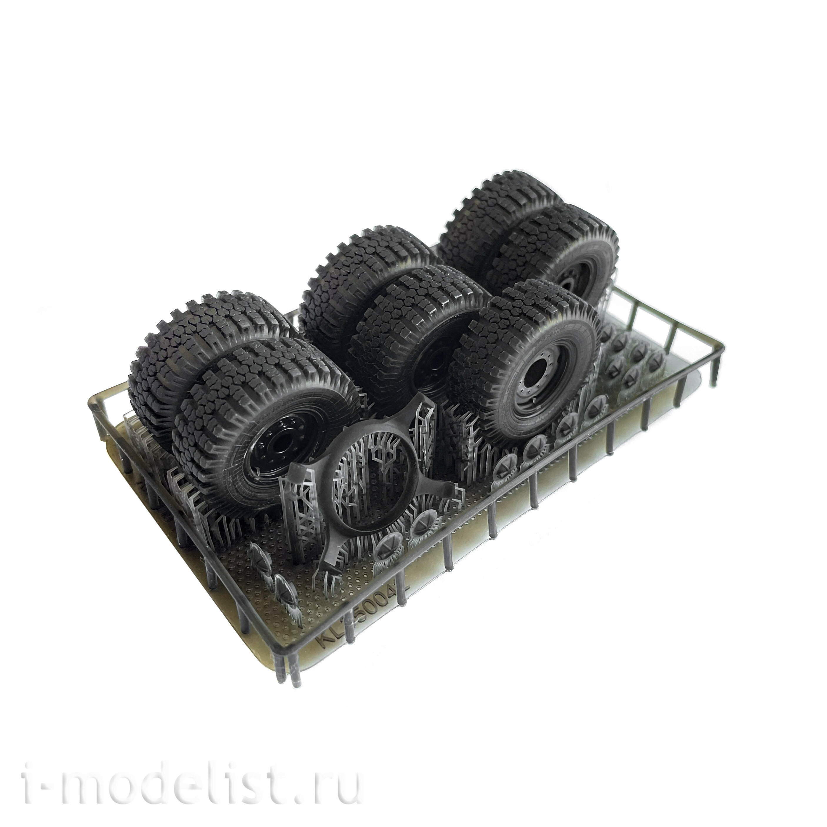 KL350042 Kraft Lab 1/35 Комплект колёс для У-375 / 4320 с шинами О-47А поздних /У